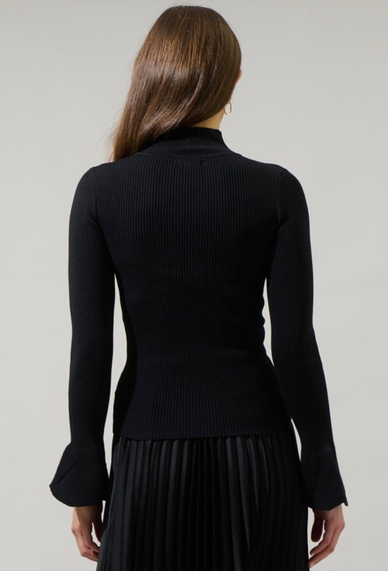 Miranda Mock Neck Sweater