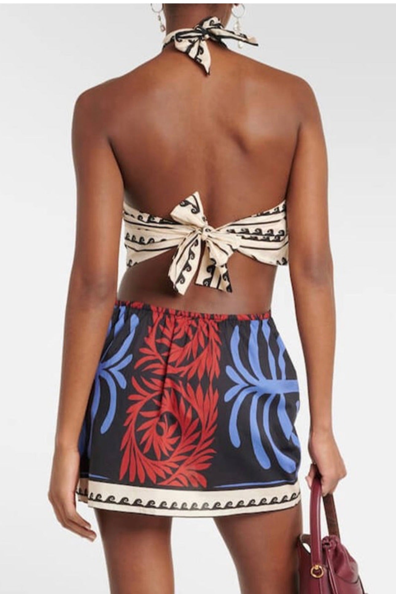 Saylor Printed Mini Dress