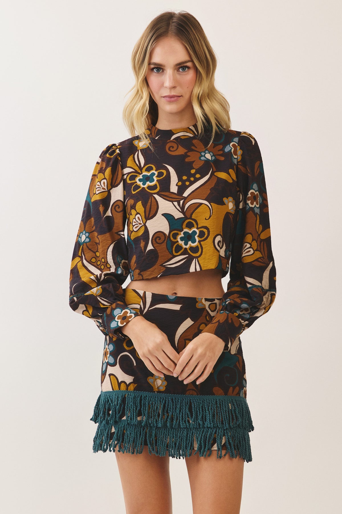 Autumn Crop Blouse