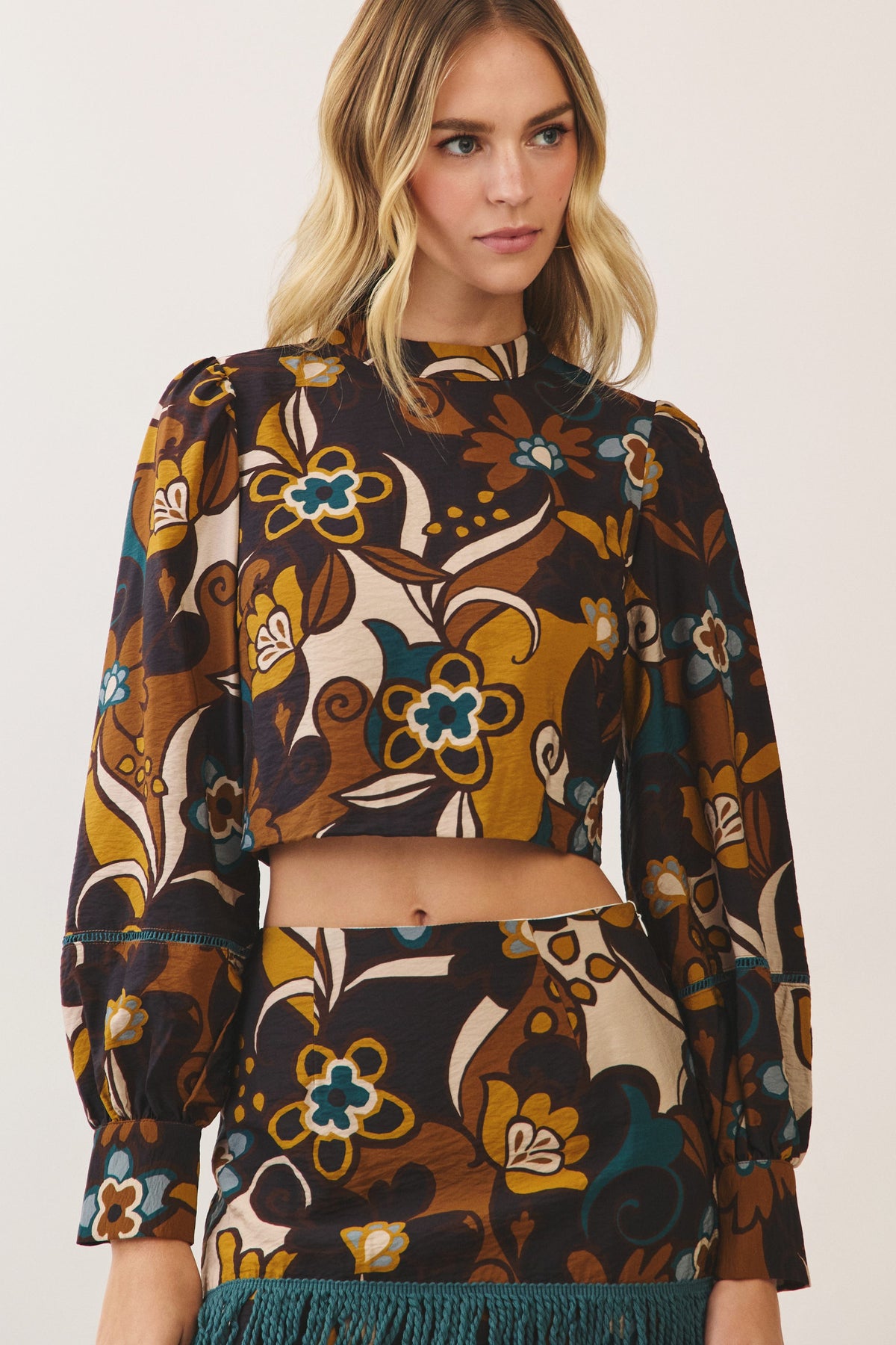 Autumn Crop Blouse