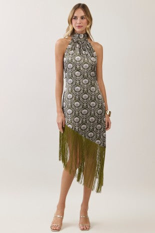 Heather Fringe Dress