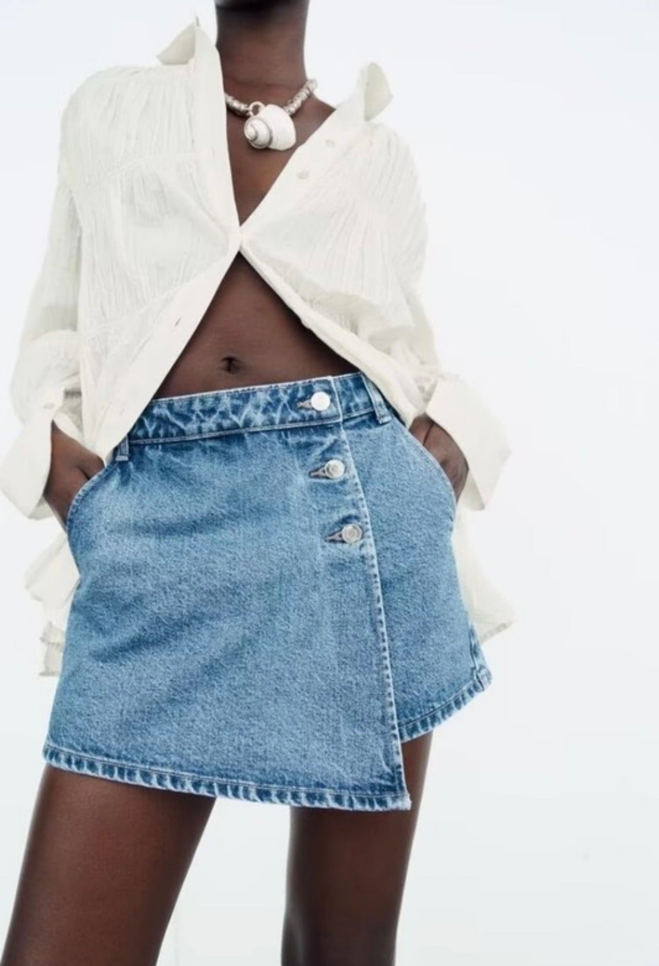 Ready or Not Denim Skort