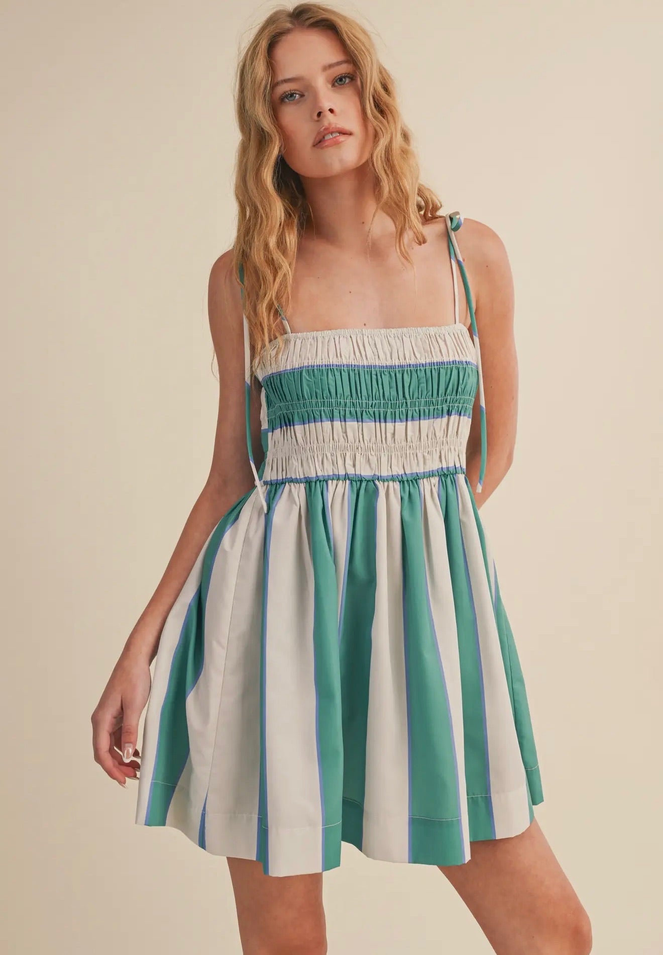 Sage Mini Dress