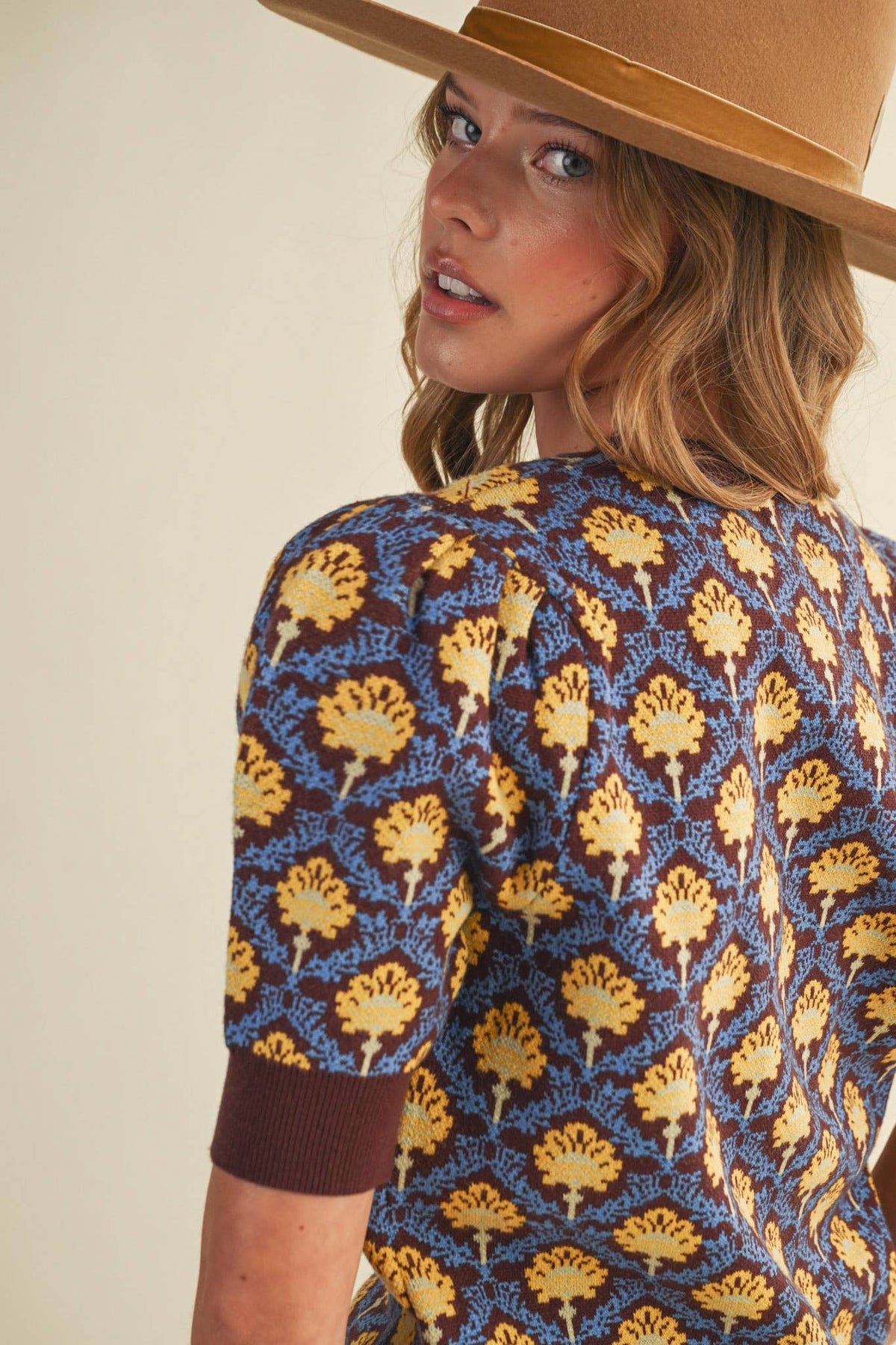 Meredith Short Sleeve Sweater