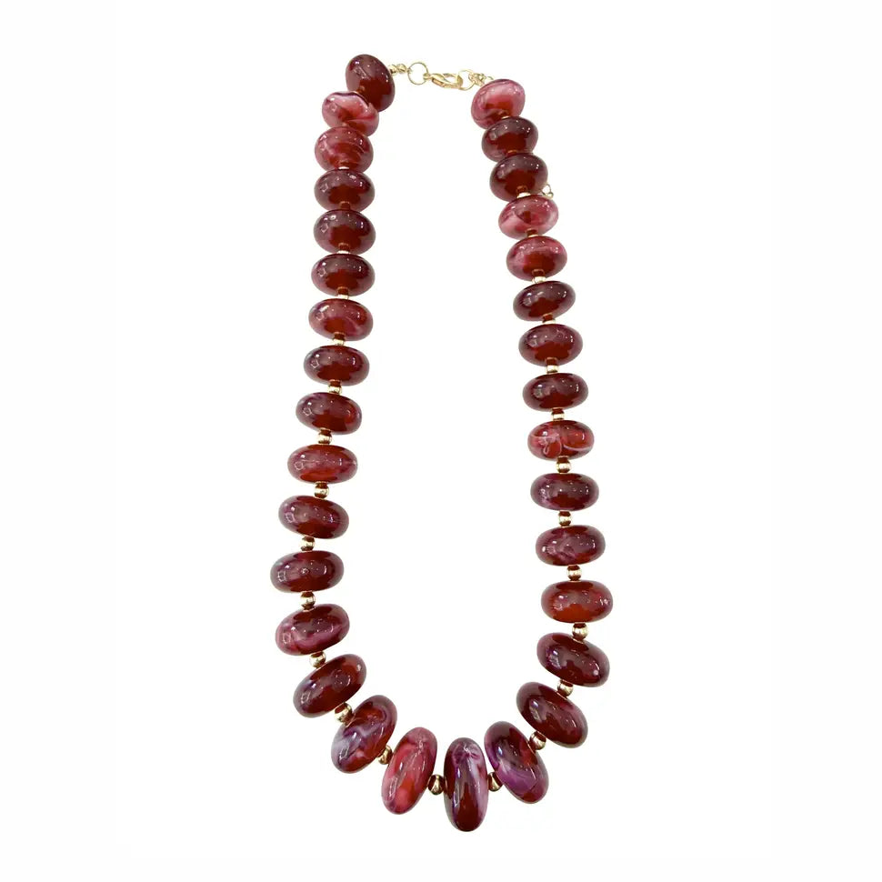Holly Beaded Necklace