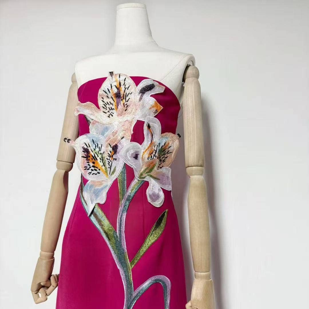 Lily Strapless Maxi Dress