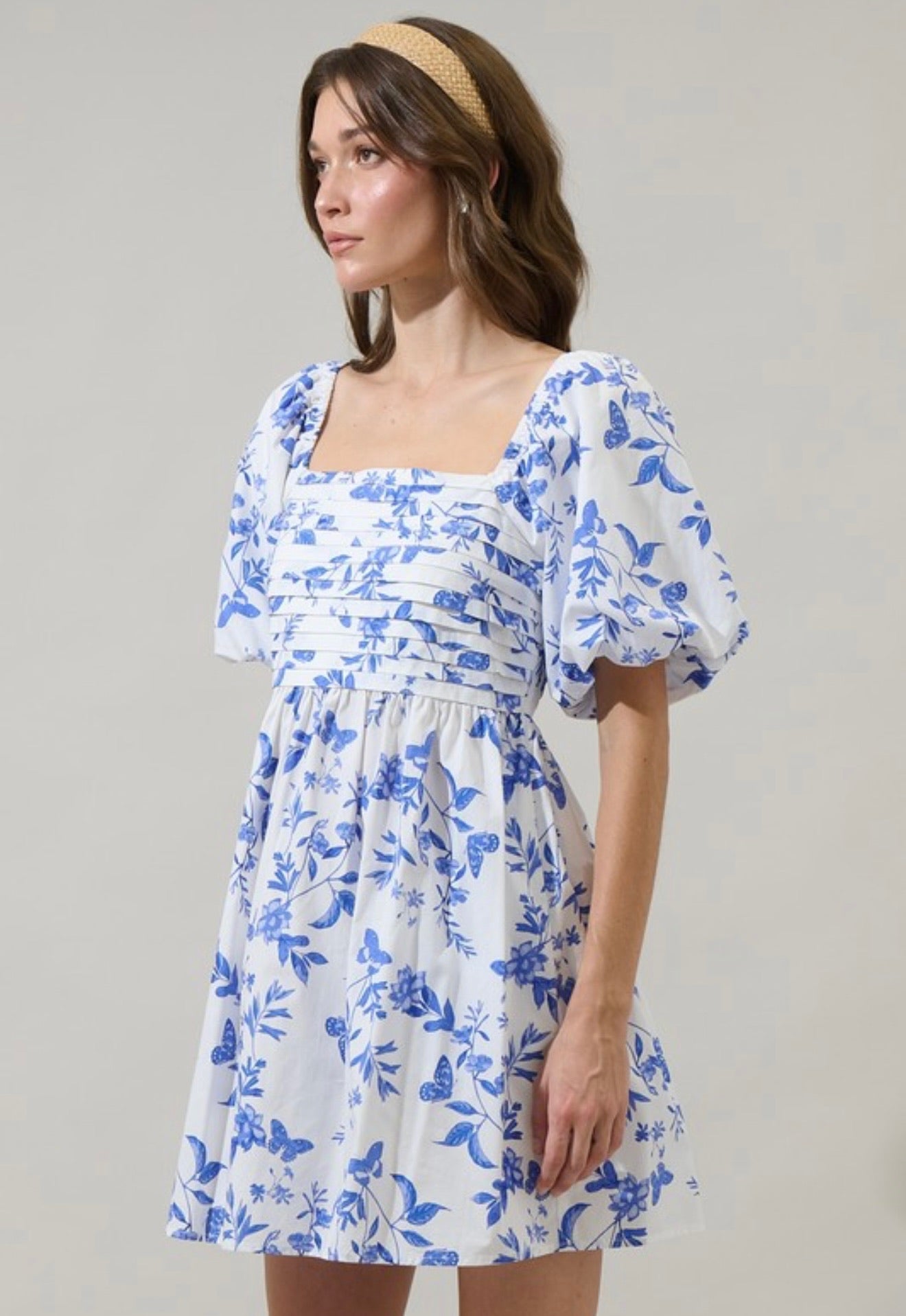 Leya Floral Mini Dress
