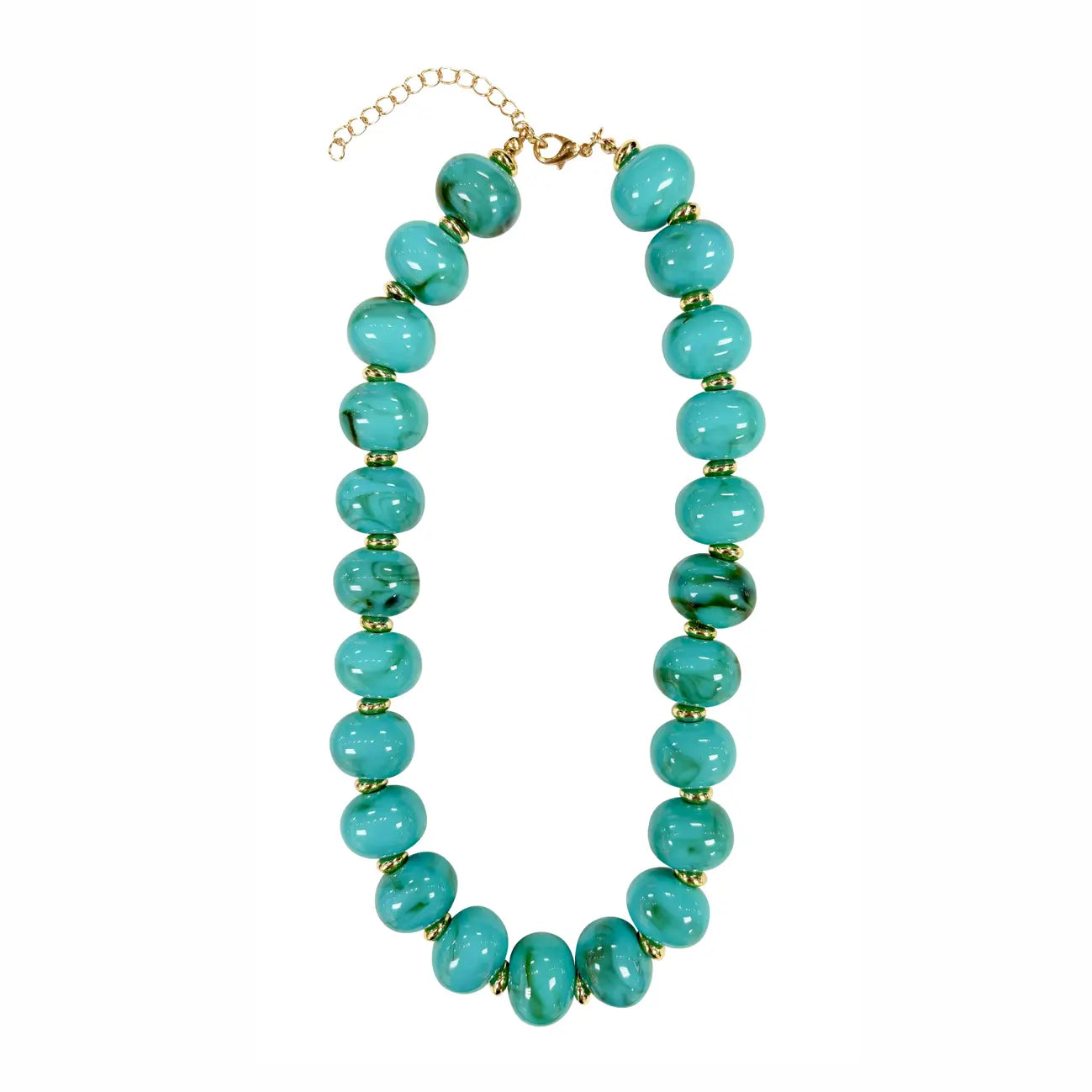 Costa Rica Marble Beaded Necklace
