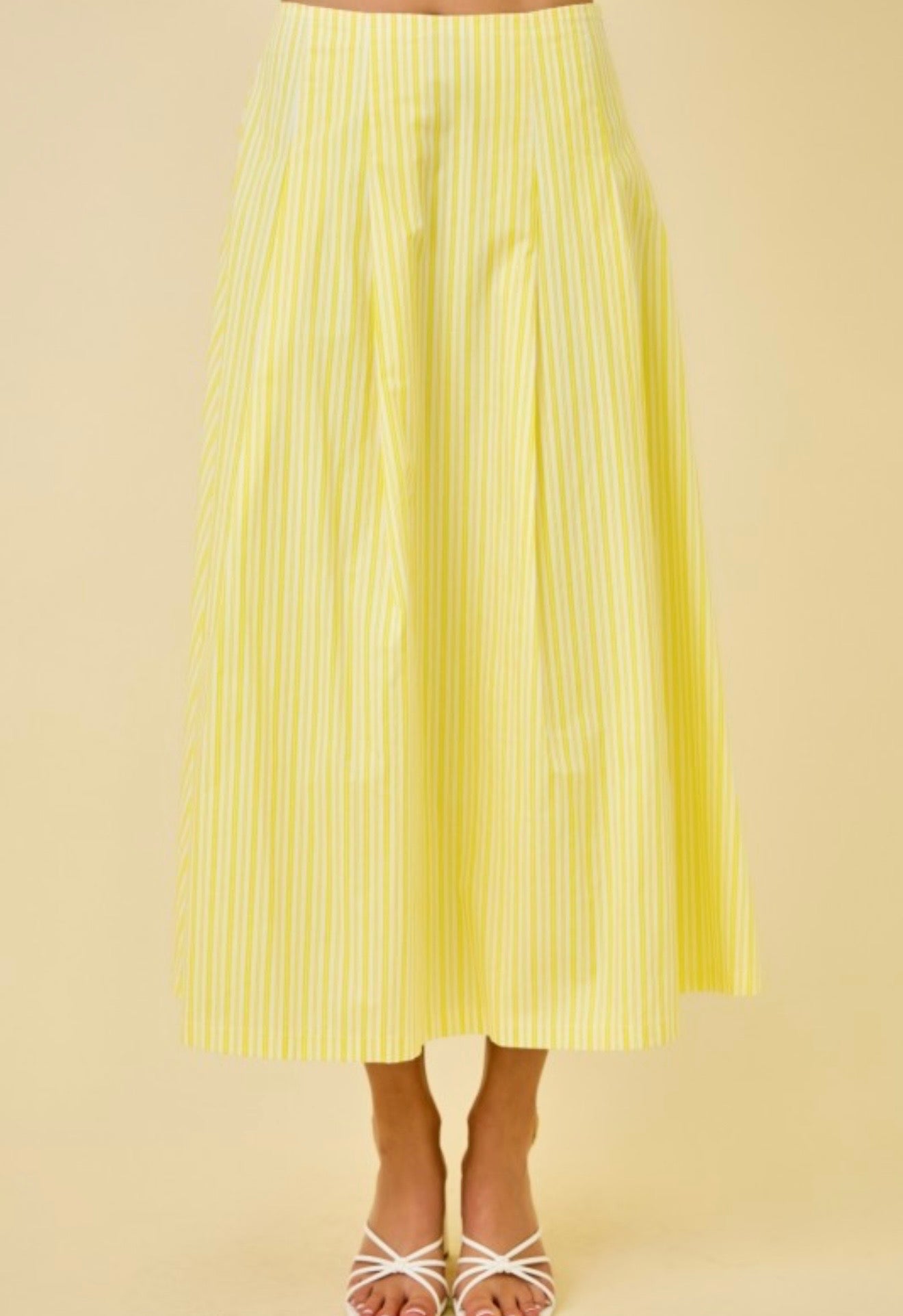 Sunshine and Stripes Maxi Skirt
