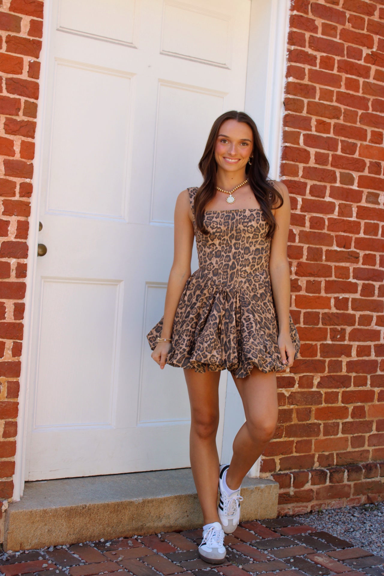 Selina Leopard Mini Dress Selina Leopard Mini Dress