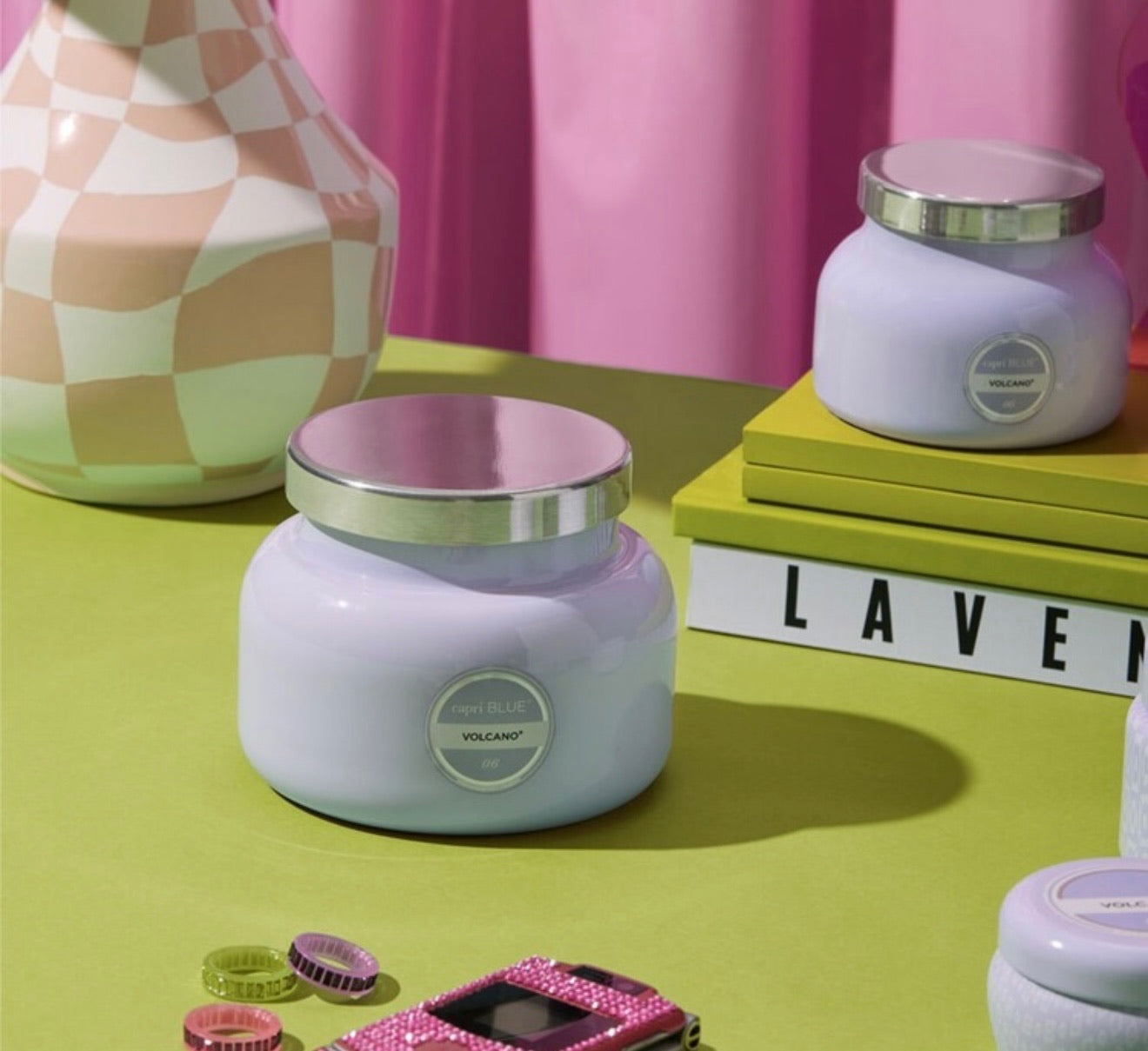 Lavender Volcano Petite Jar