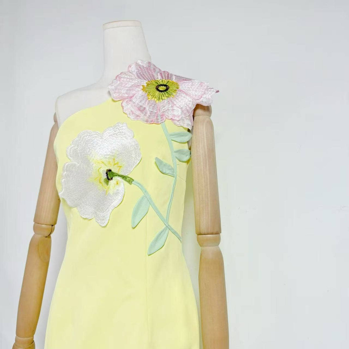 Jessica One Shoulder Floral Dress