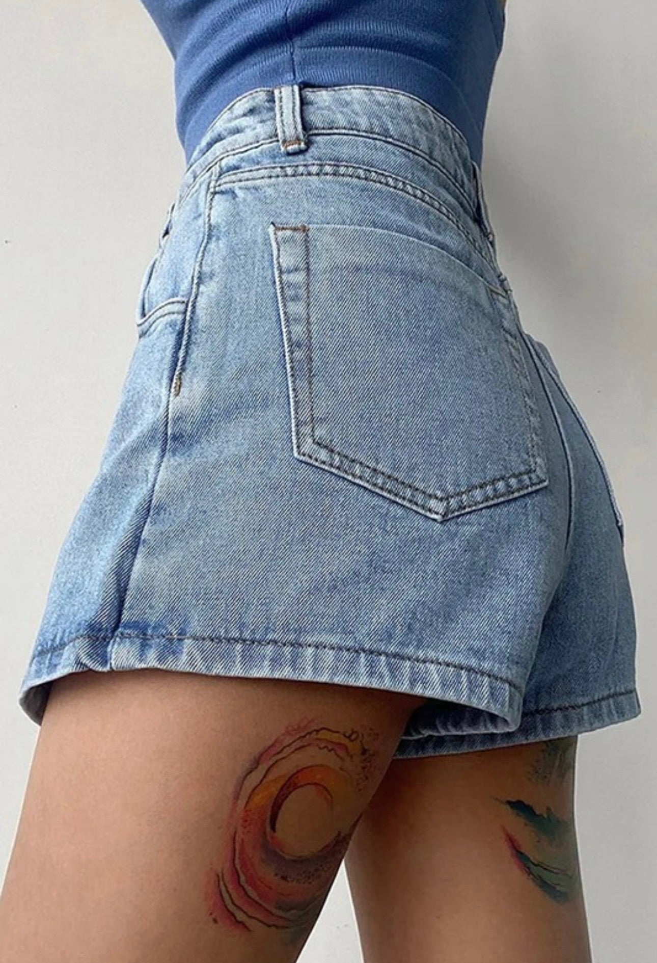 Addie Denim Skort