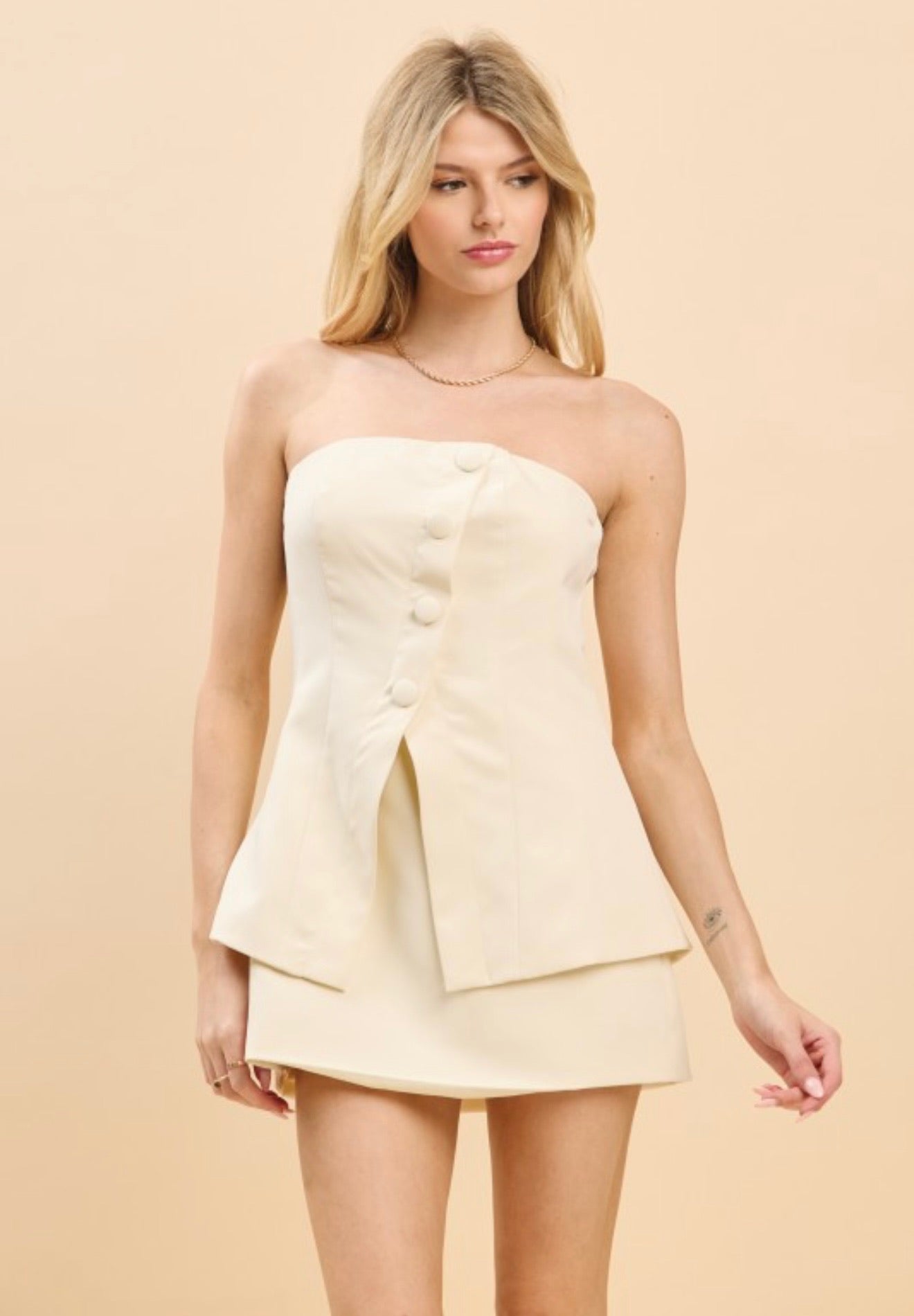 Cora Mini Dress Romper
