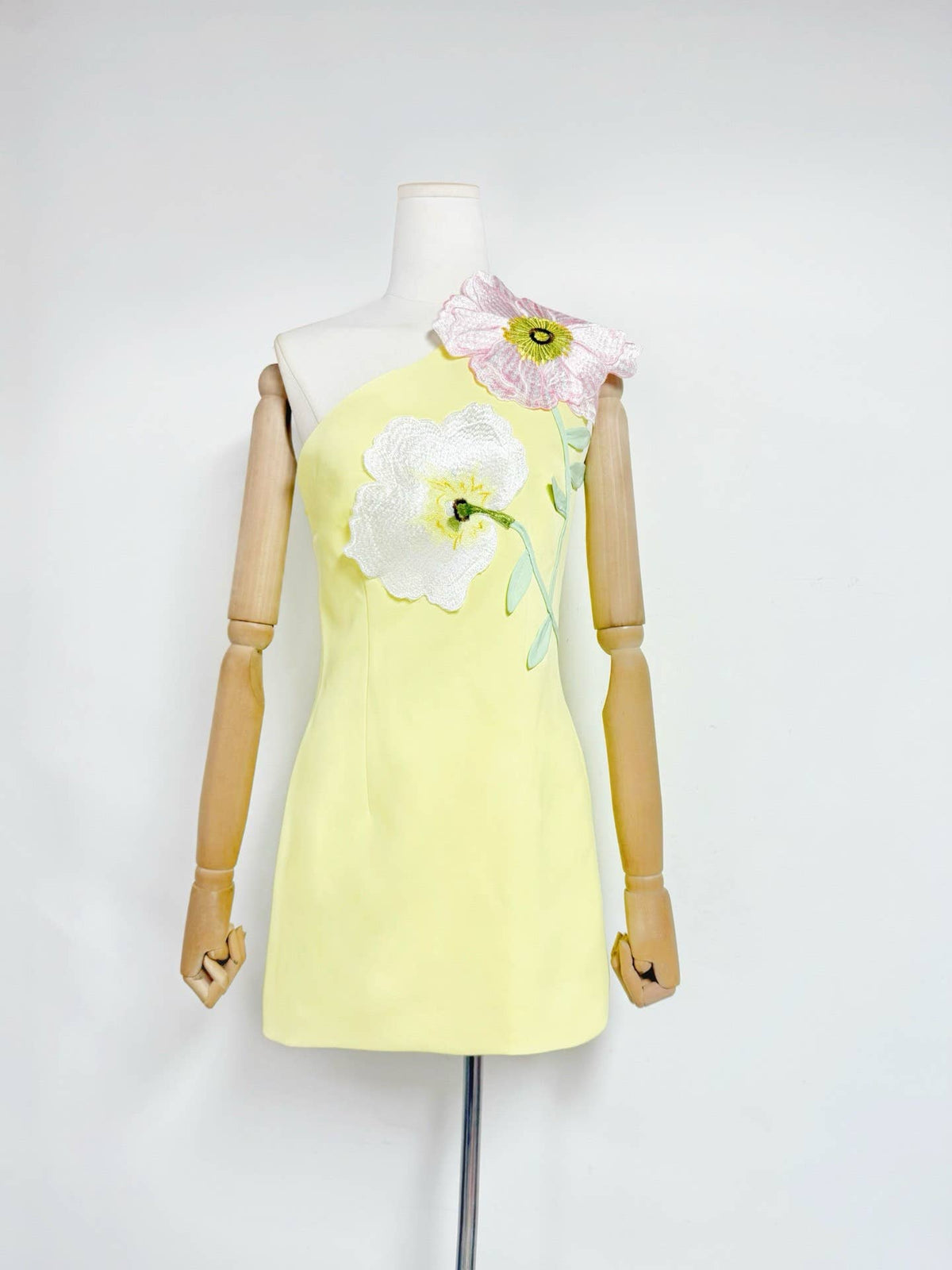 Jessica One Shoulder Floral Dress