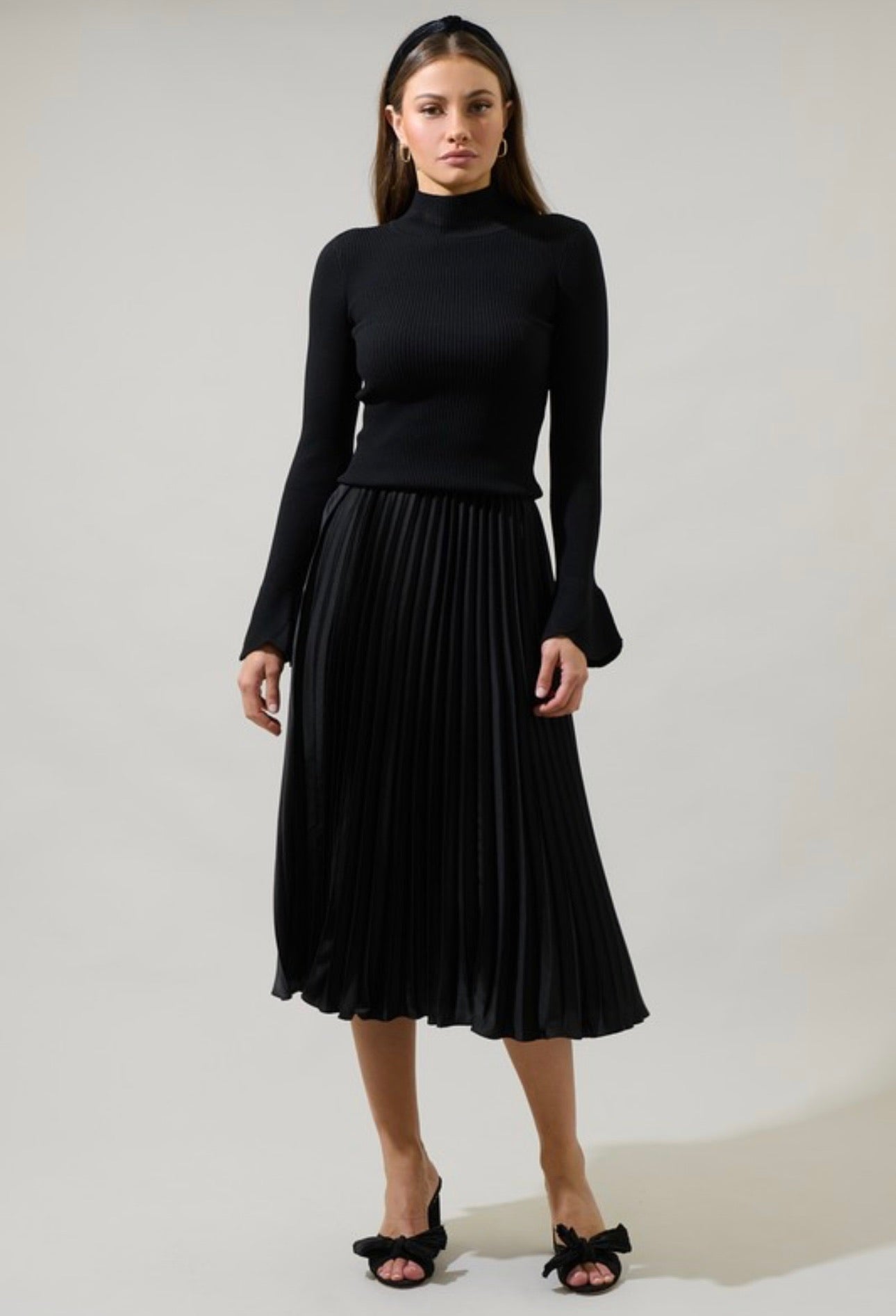 Miranda Mock Neck Sweater