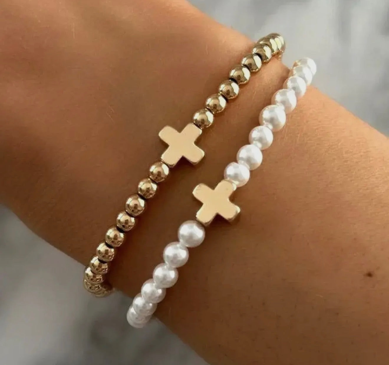 Gracie Cross Bracelet