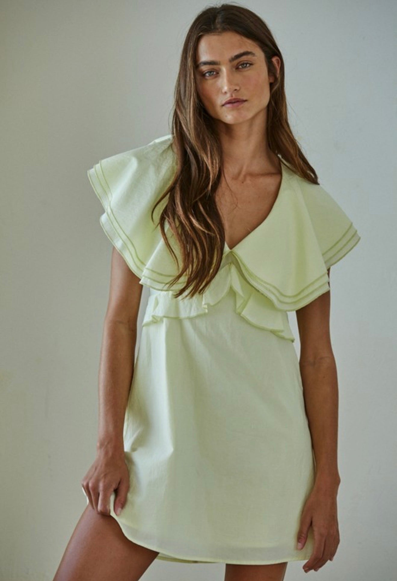 Butterfly Yellow Dress