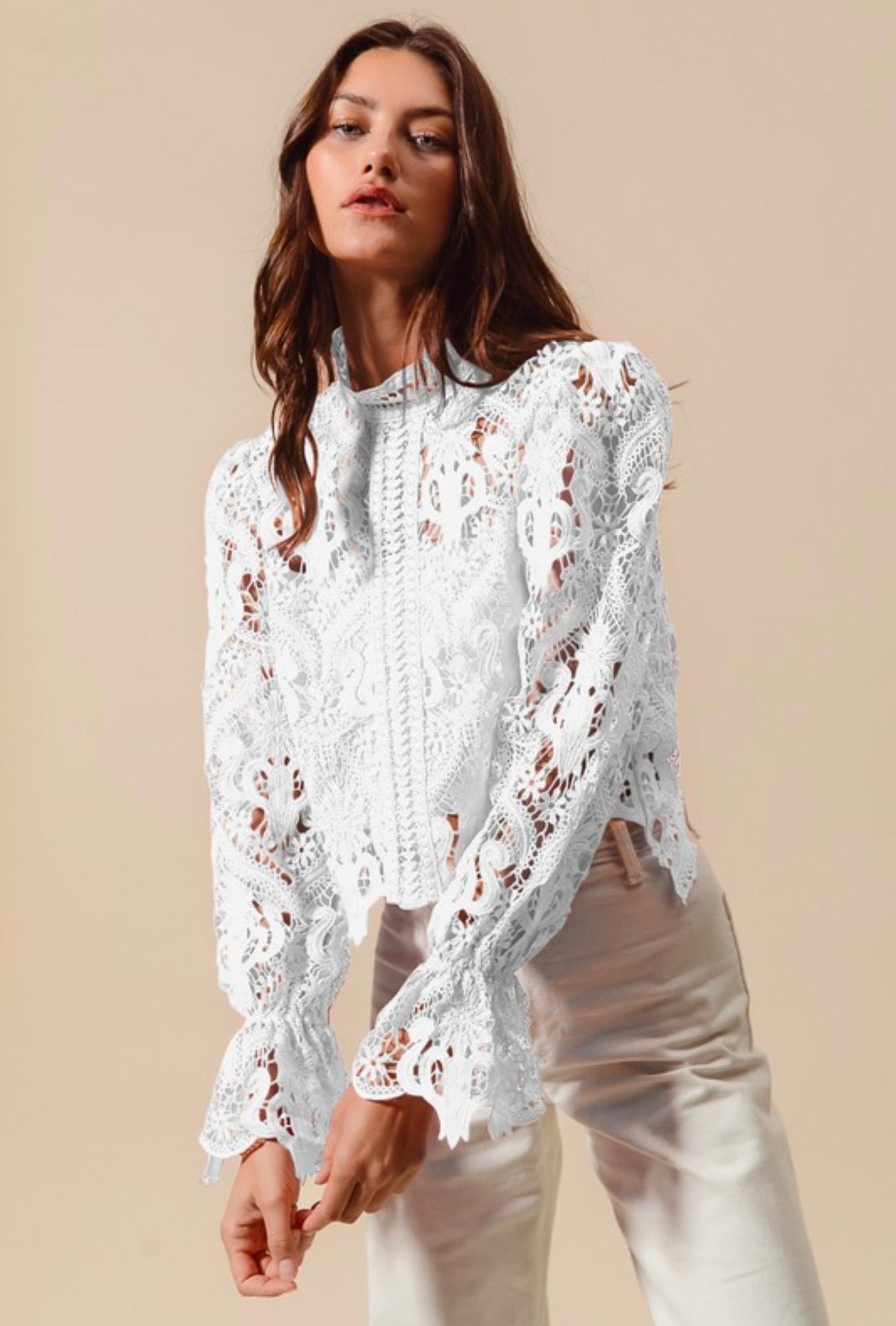 Dylan Lace Top
