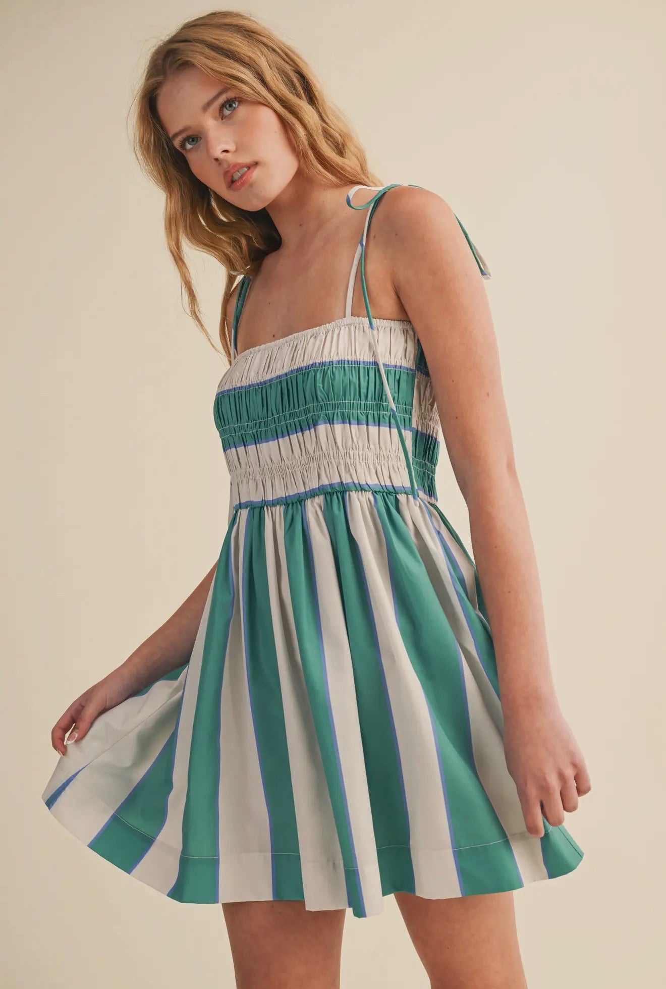 Sage Mini Dress