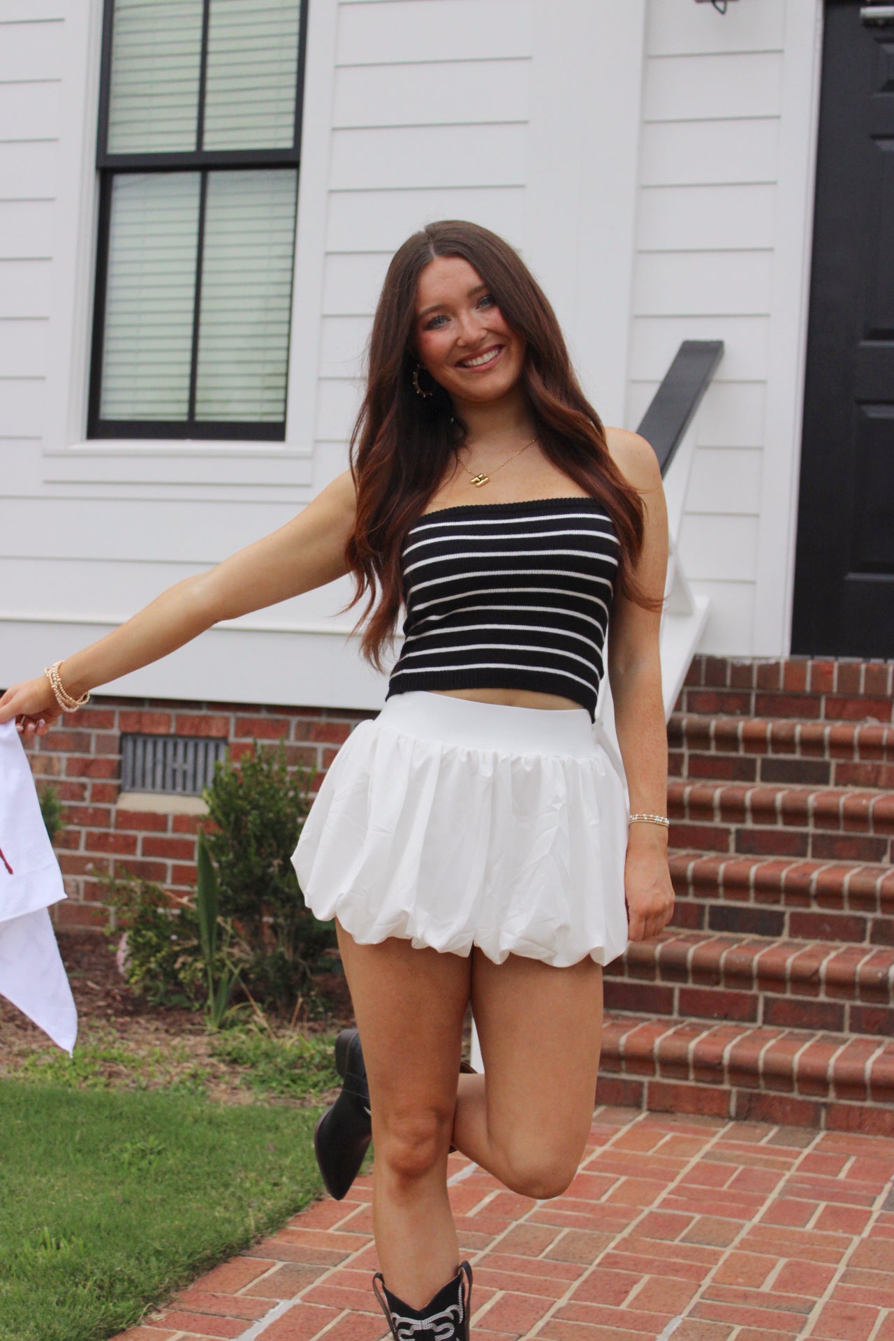 Katie Bubble Mini Skirt