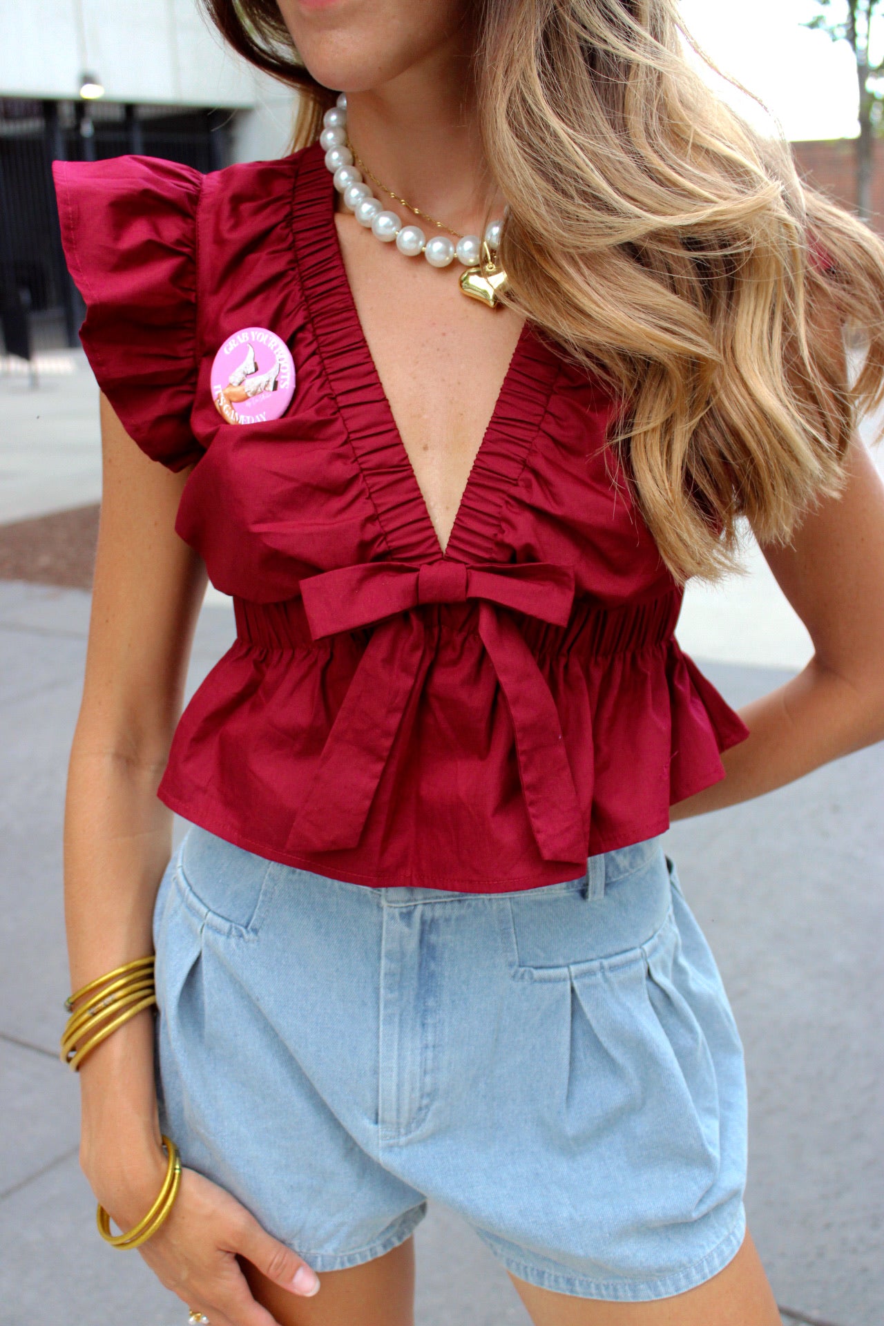 Moroney Denim Shorts