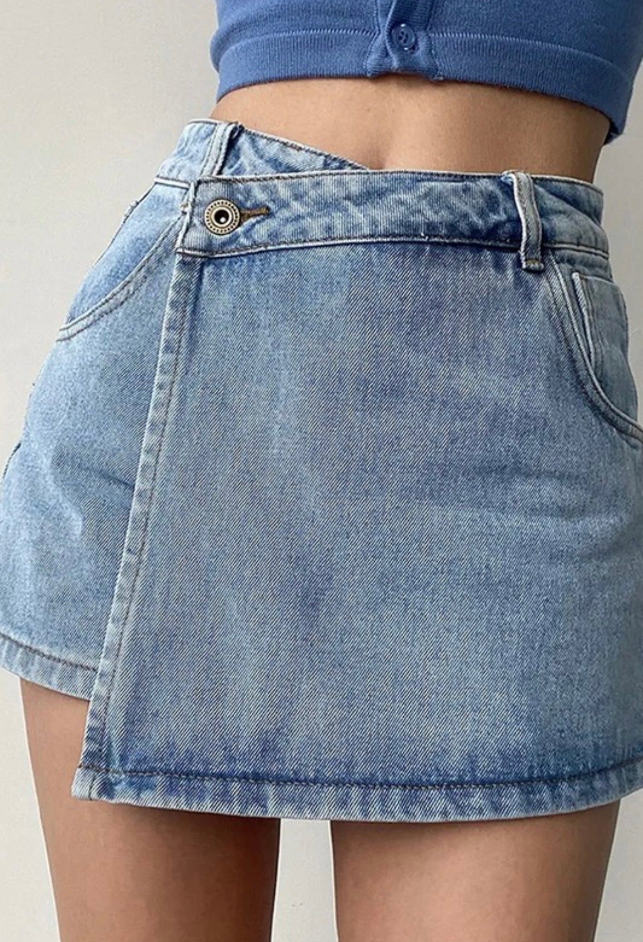 Addie Denim Skort