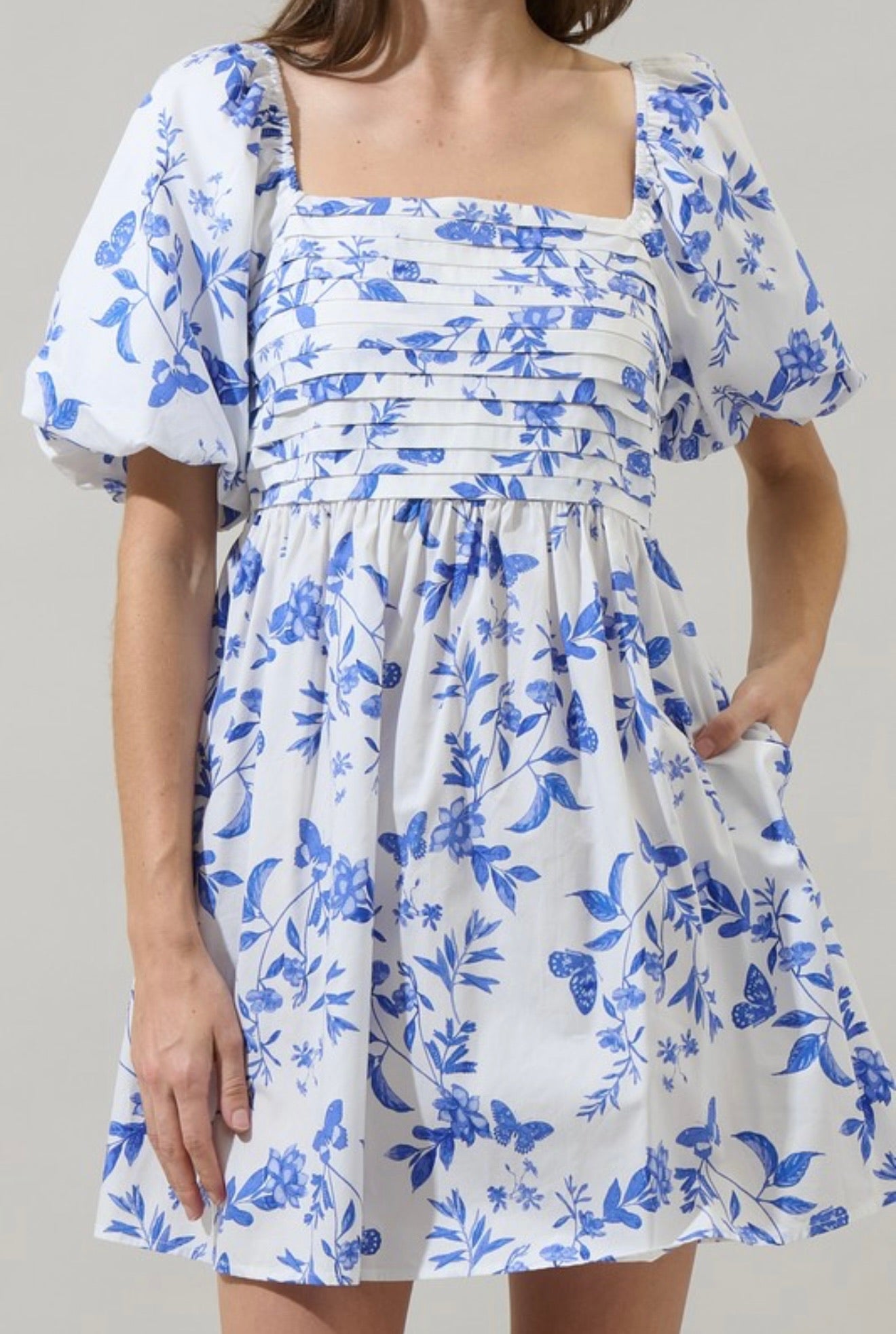 Leya Floral Mini Dress