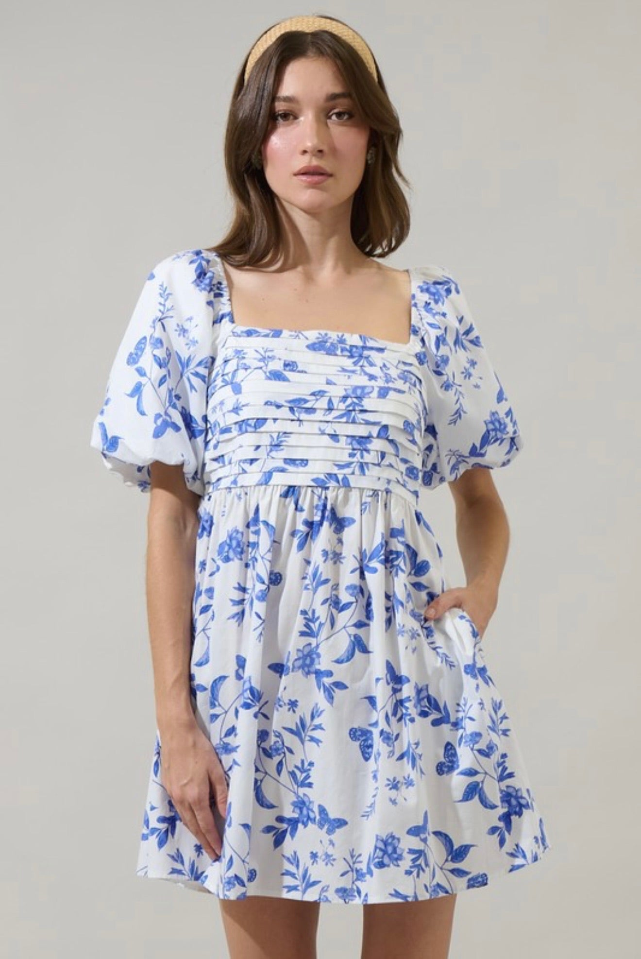 Leya Floral Mini Dress