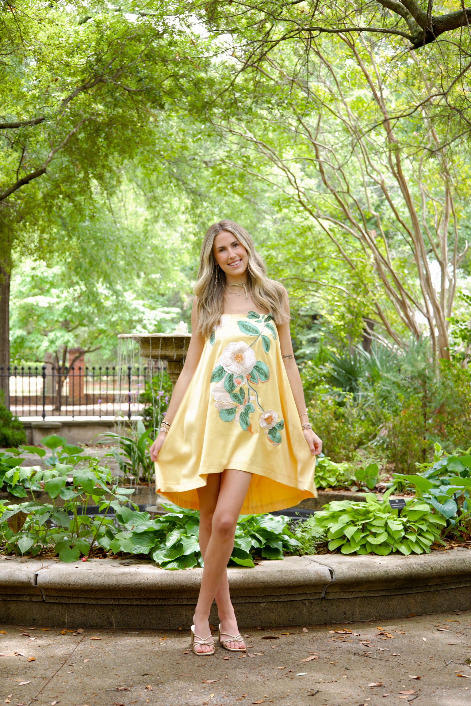 Sophie Floral Swing Dress