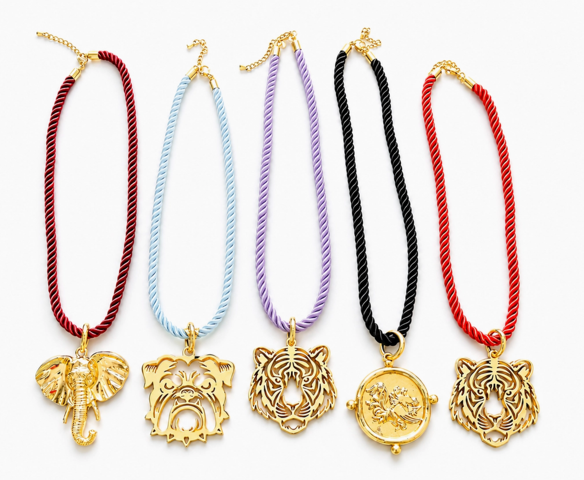 Gamecock Cord Necklace
