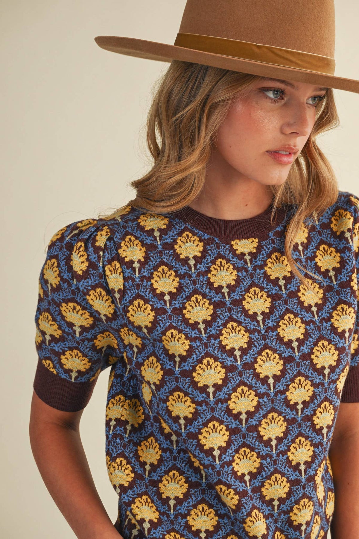 Meredith Short Sleeve Sweater
