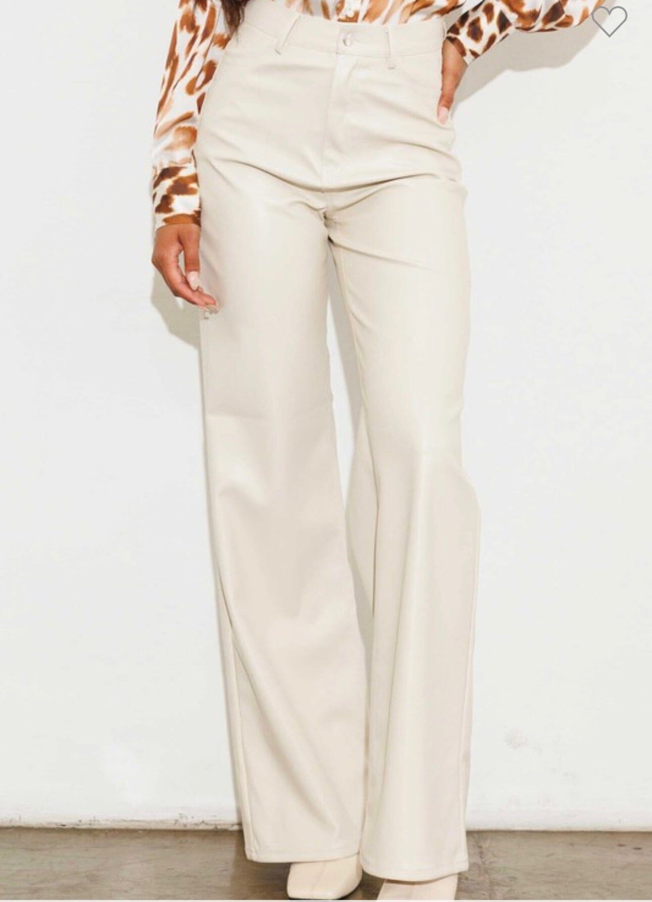 City Slicker Leather Pants Bottoms