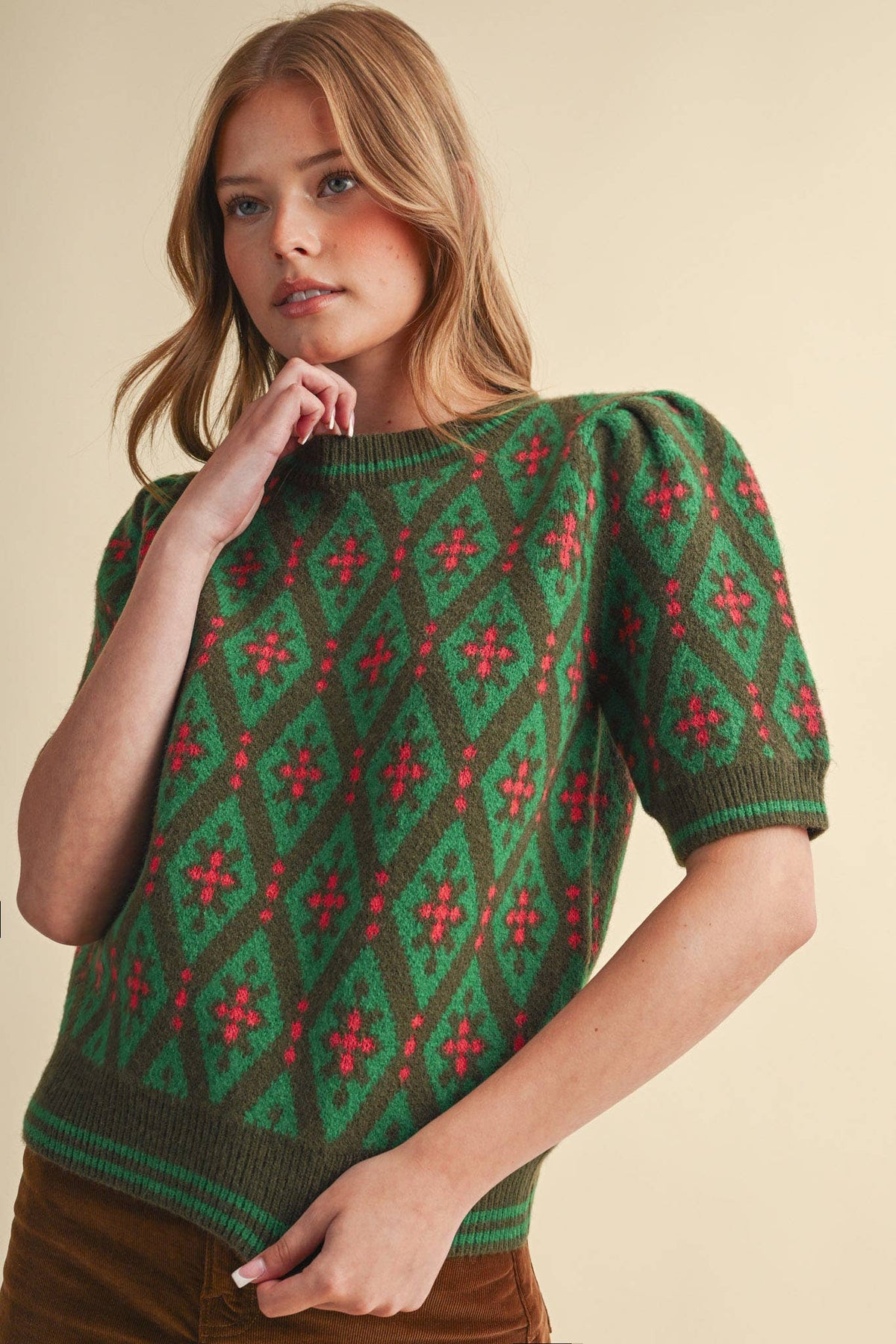 Holly Short Sleeve Sweater
