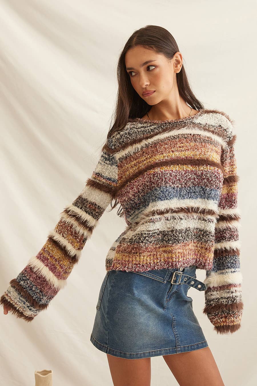 Molly Fuzzy Sweater