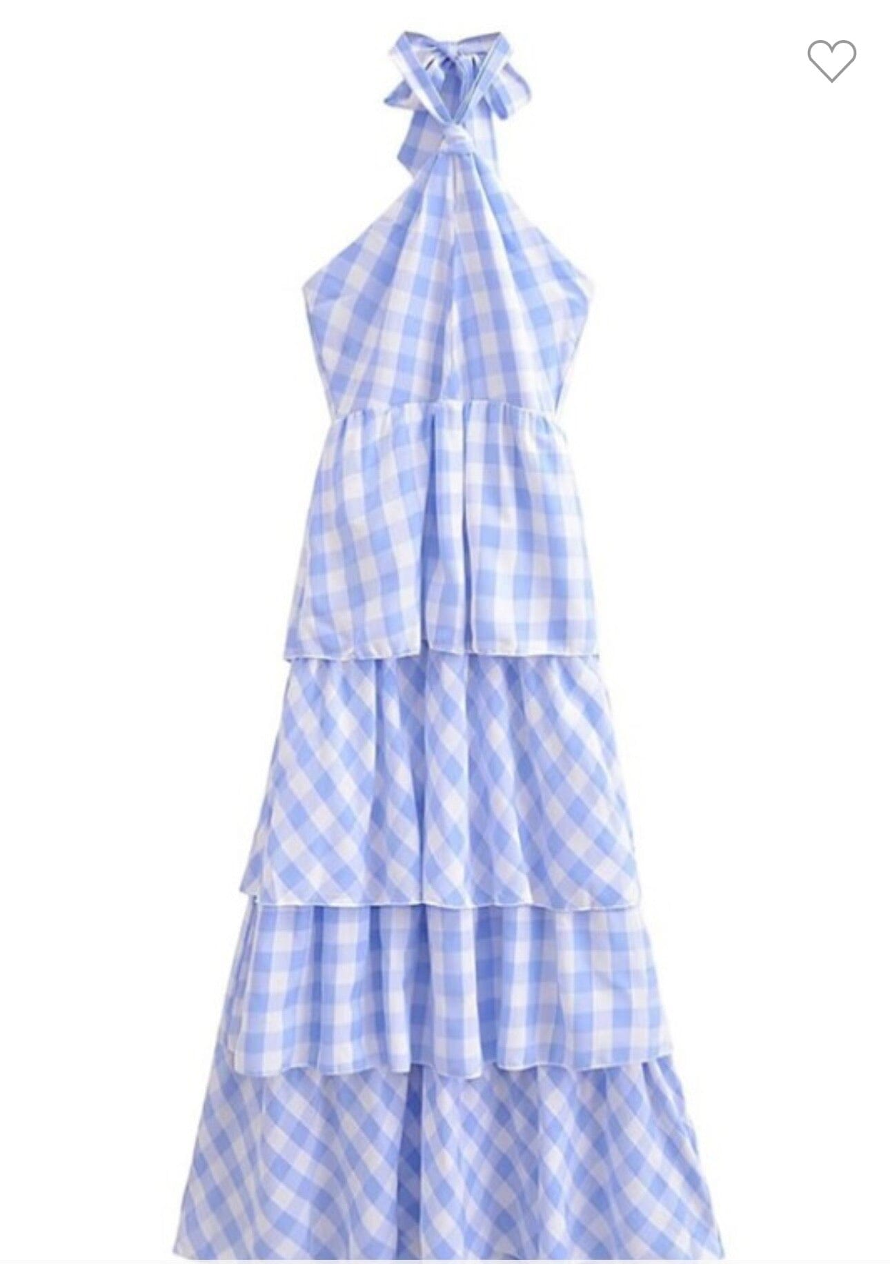 Lulu Gingham Maxi Dress Dresses