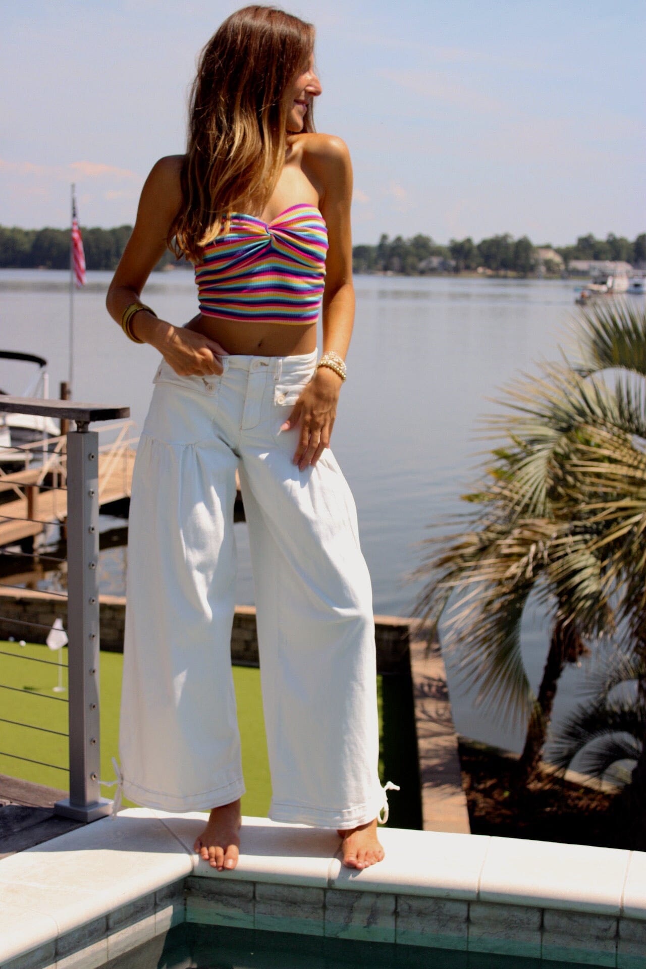 Millie Wide Leg Jean Bottoms