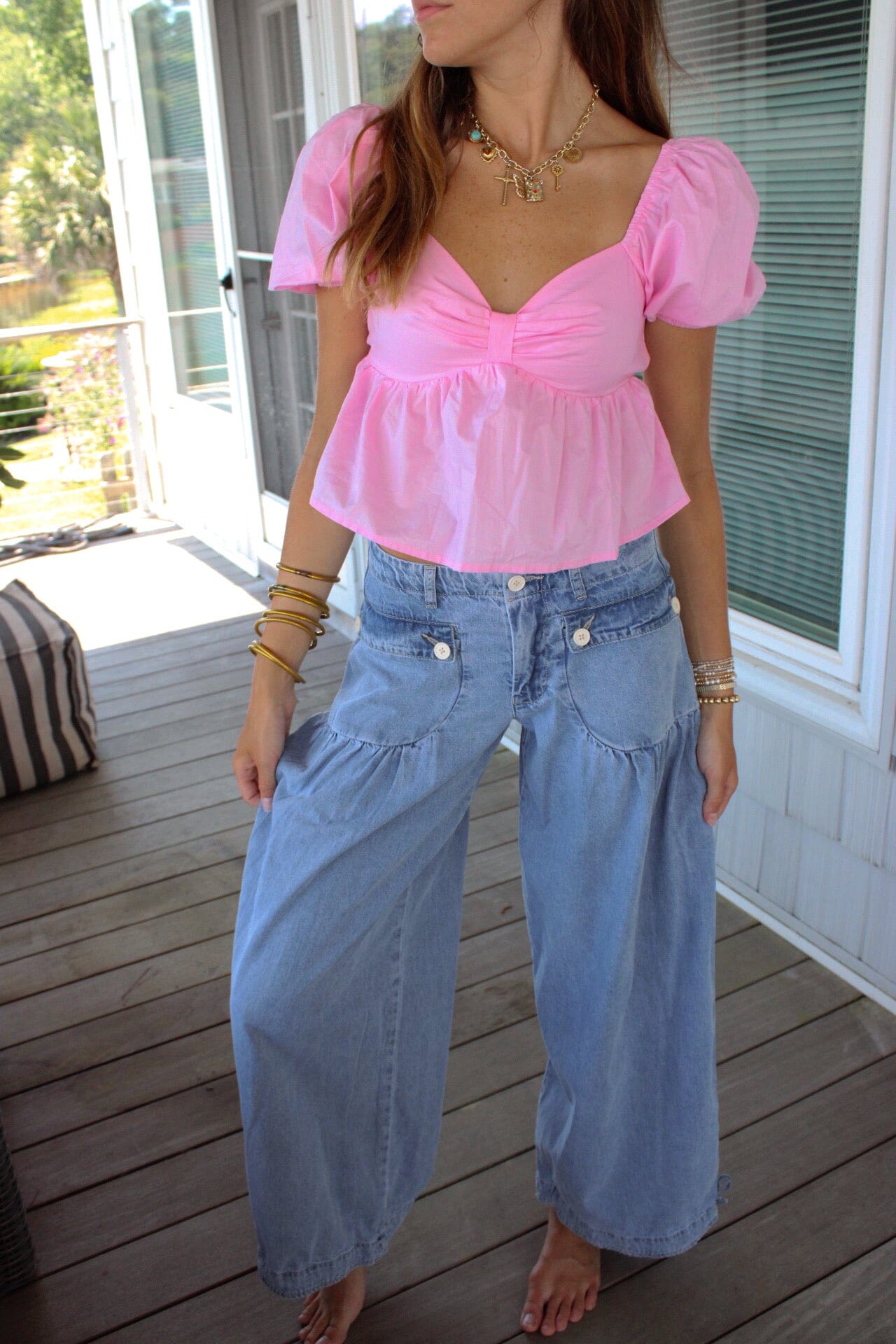 Millie Wide Leg Jean Bottoms