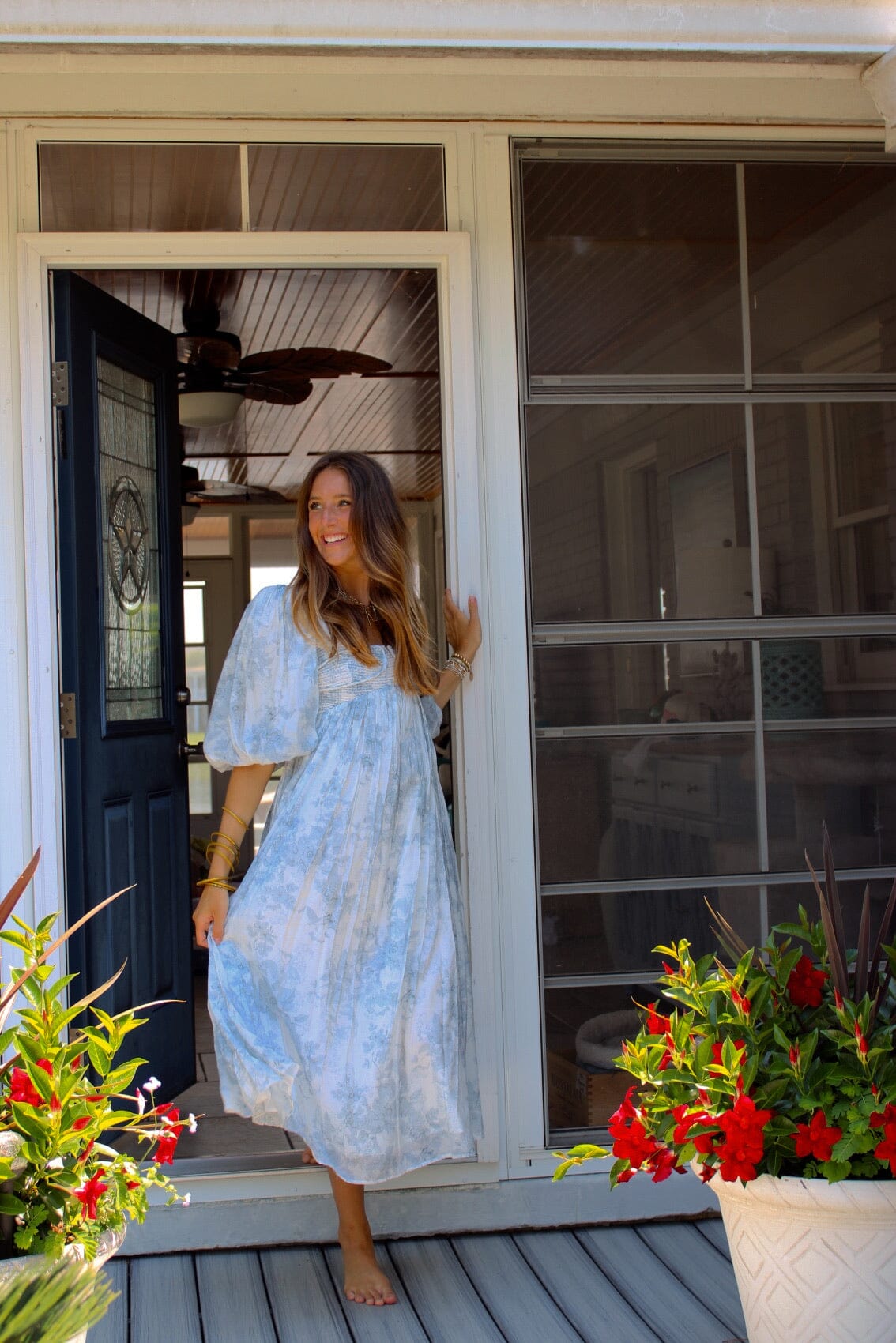 Toile Midi Dress Toile Midi Dress
