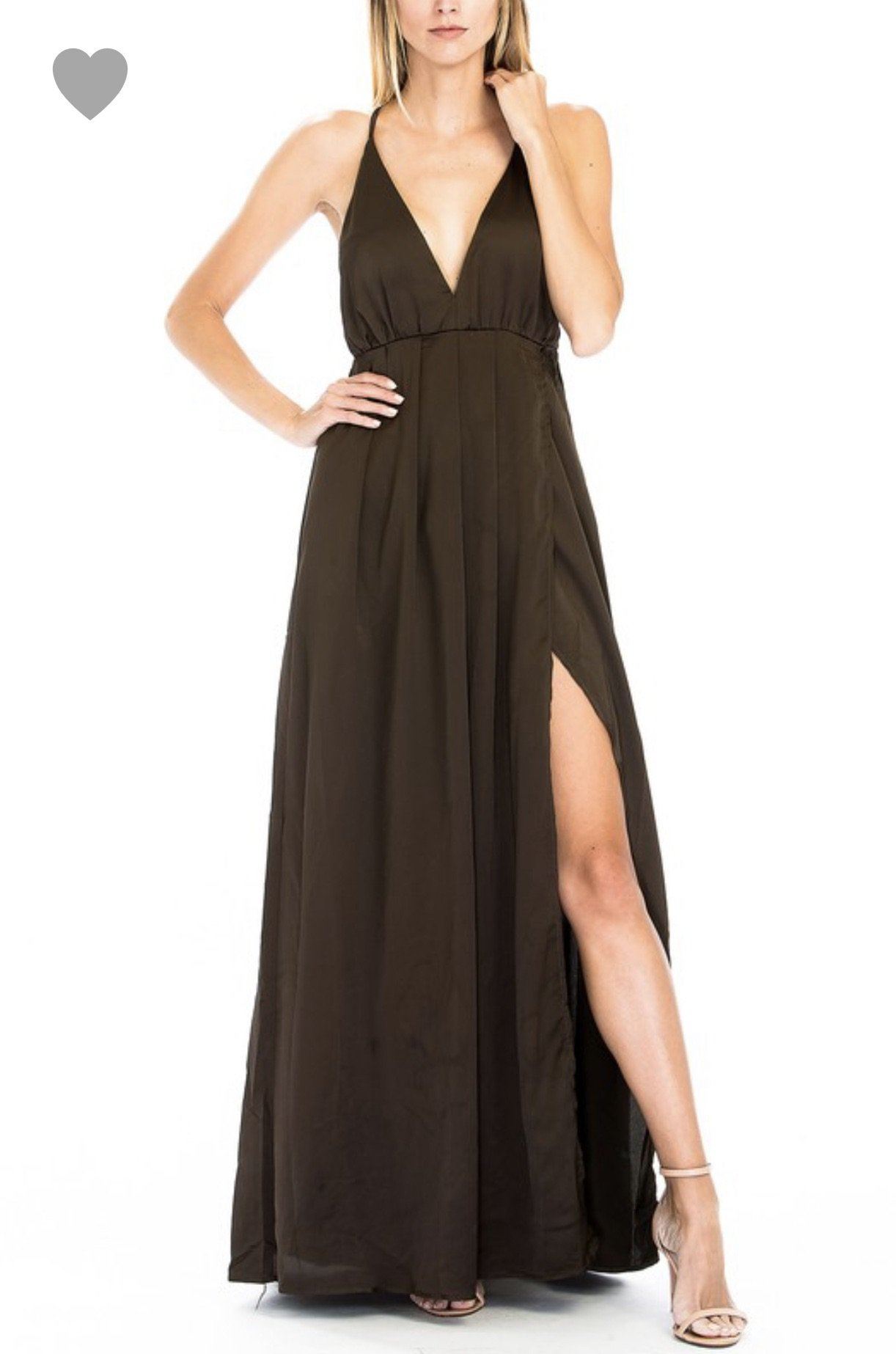 A Satin Affair Gown Dresses