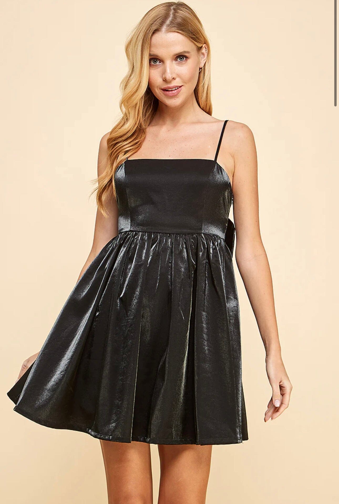 Black Bow Dress Dresses
