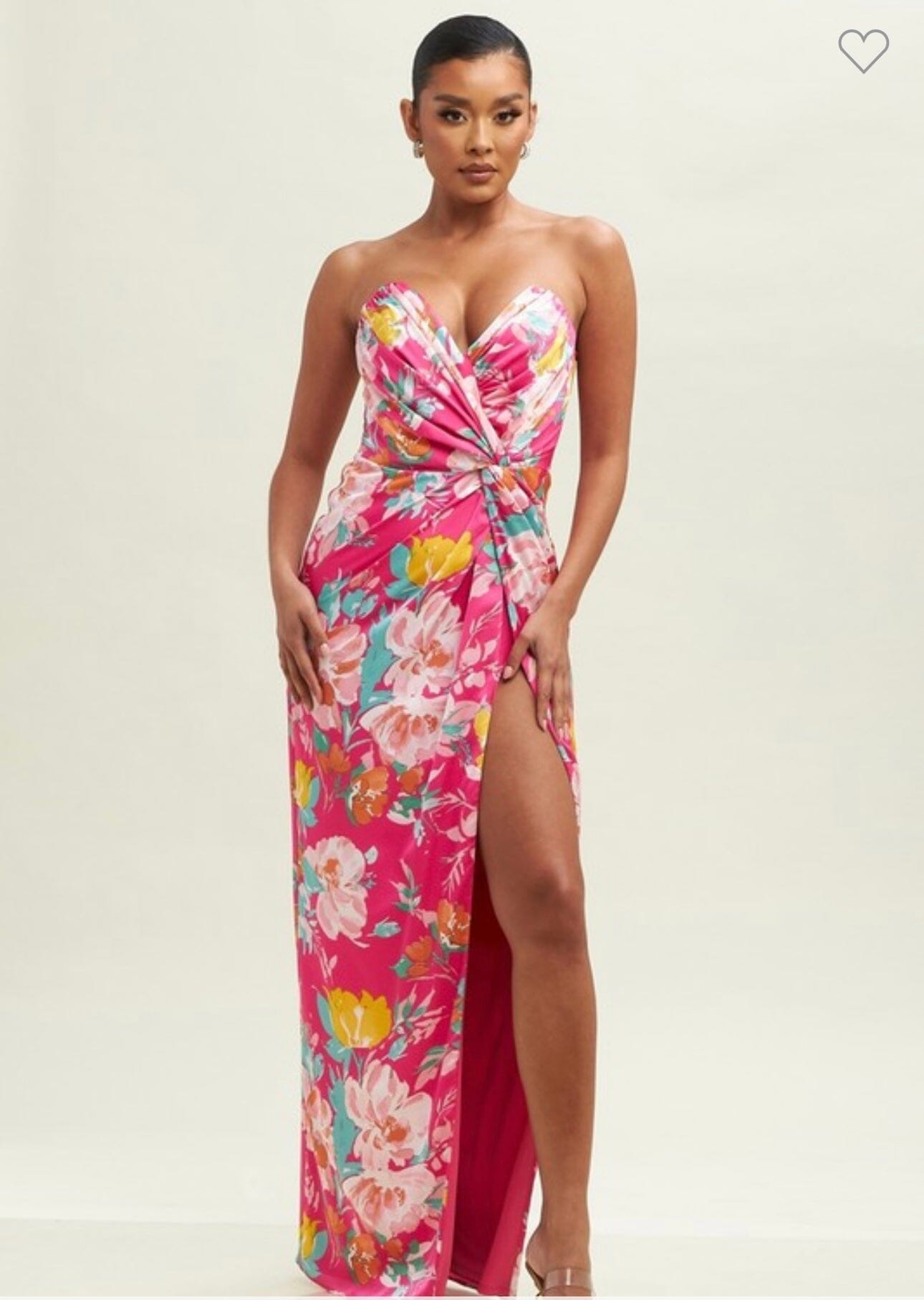 Bouquet Toss Satin Dress Dresses