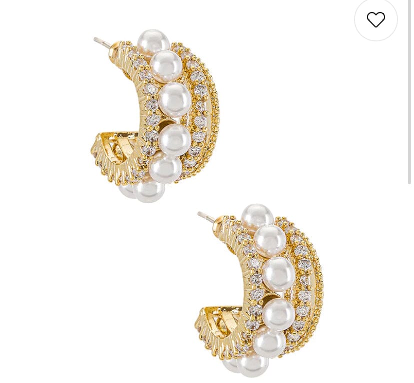 Bracha Coastal Baby Half Hoops Accessories