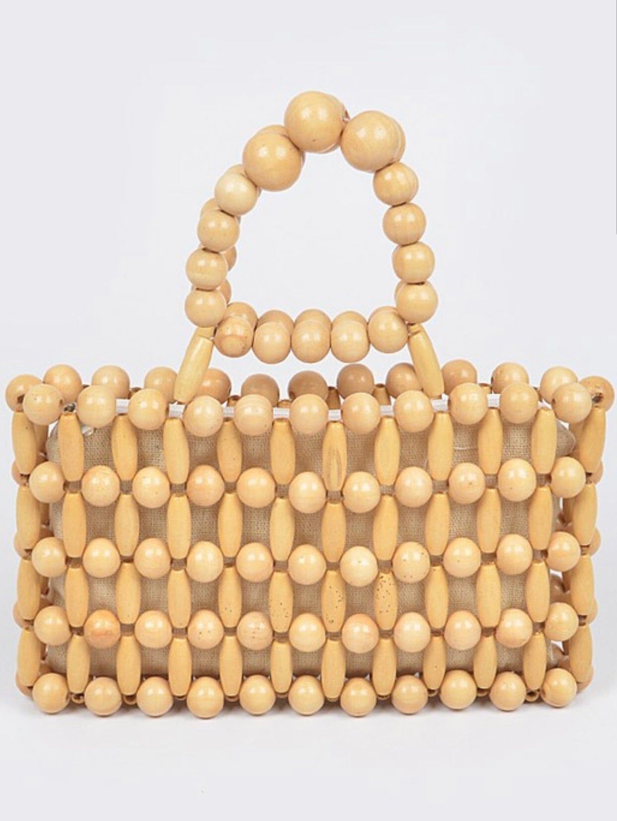 Pearl and Straw Clutch – My-Kim Collection