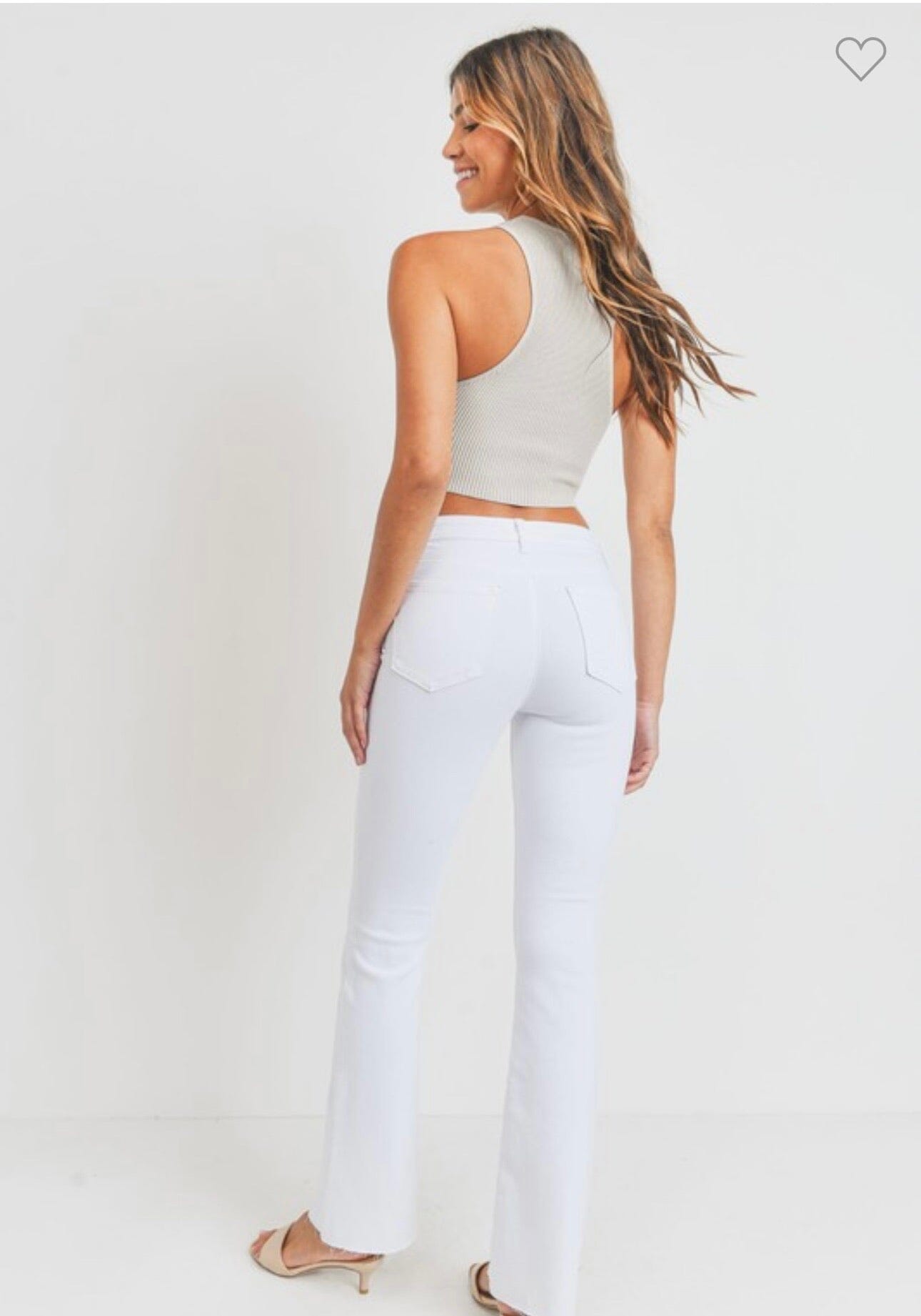 Delray Skinny Flare Jeans Bottoms