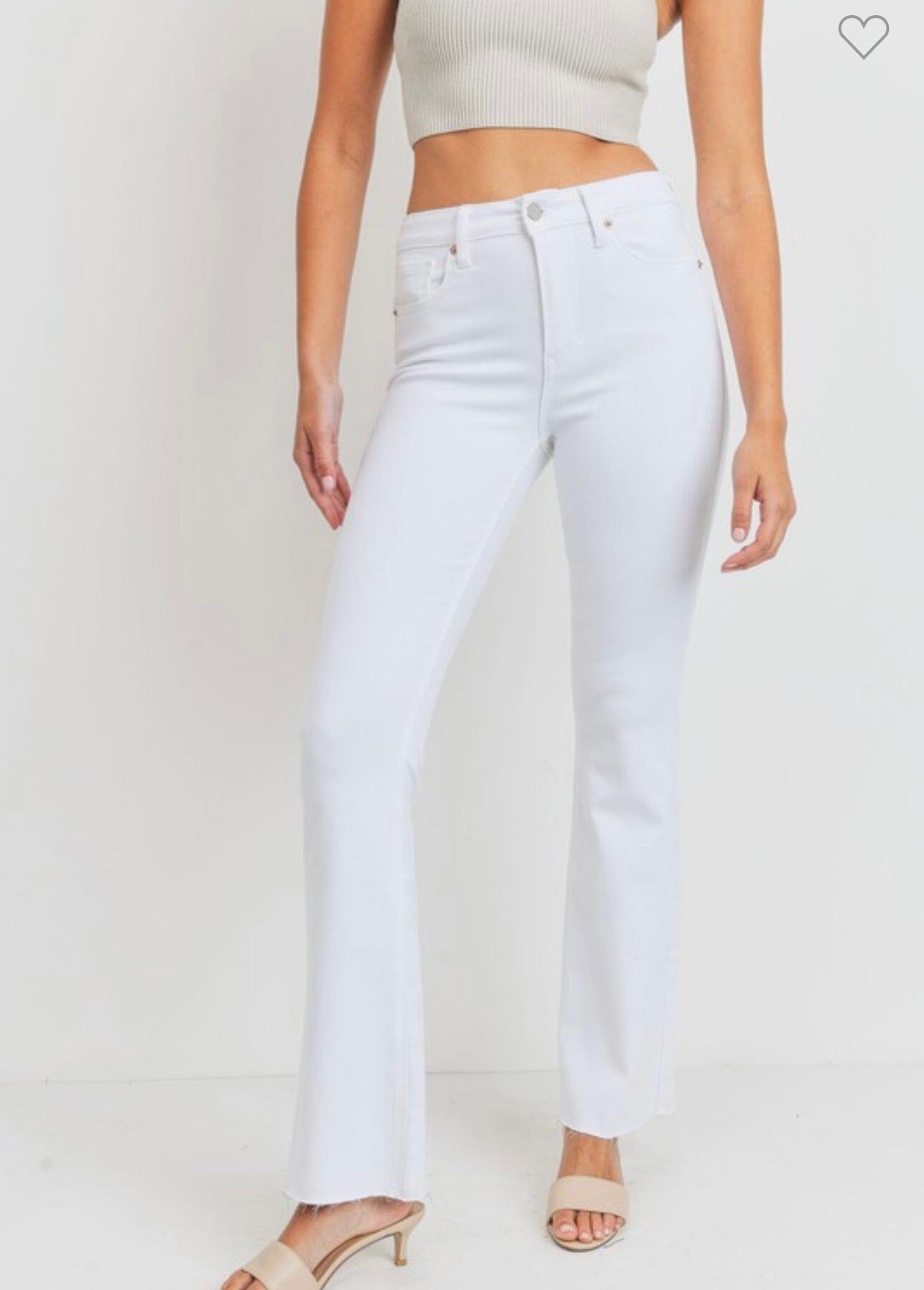 Delray Skinny Flare Jeans Bottoms