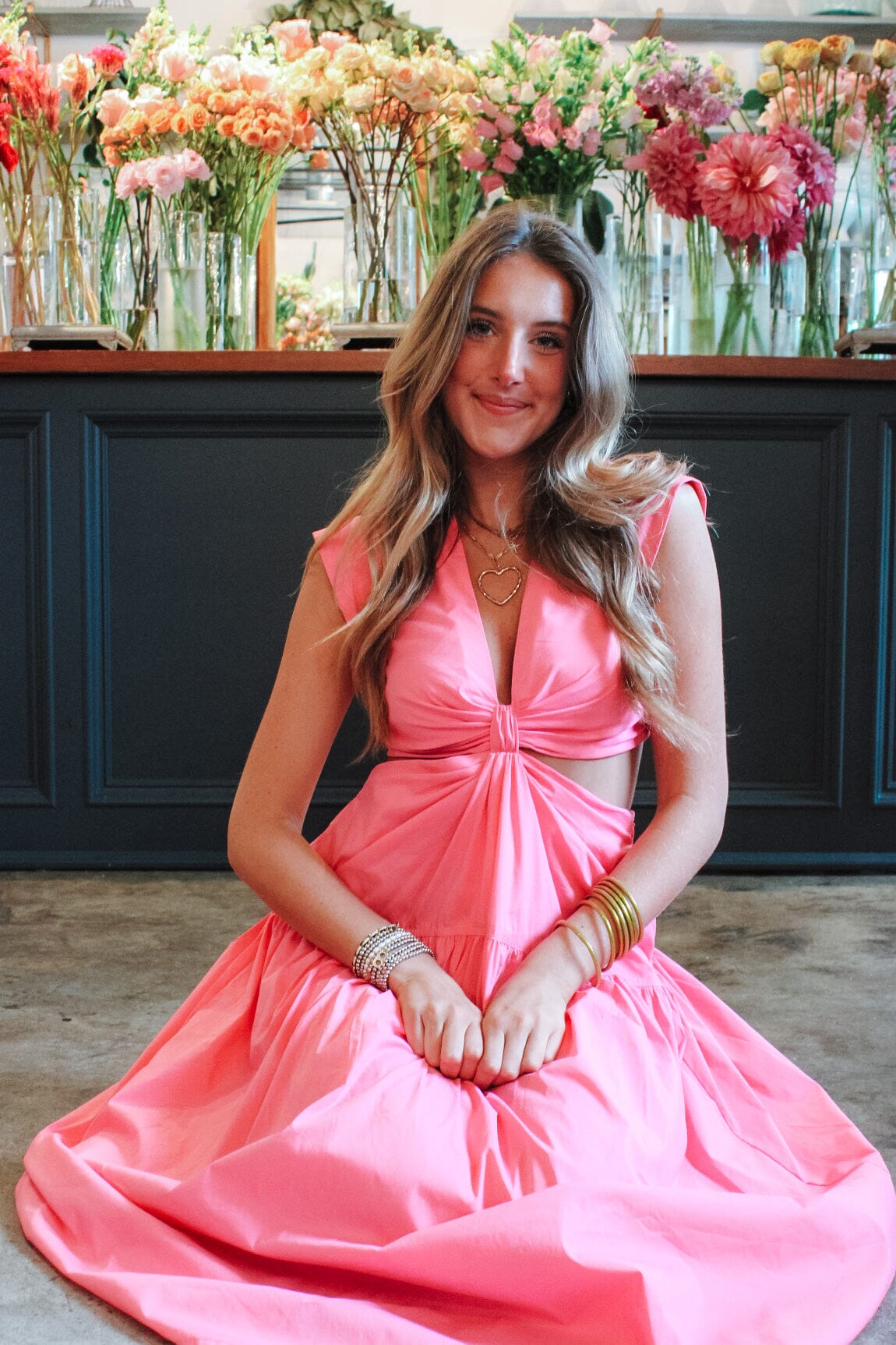 Karlie Bubble Gum Pop Dress Dresses