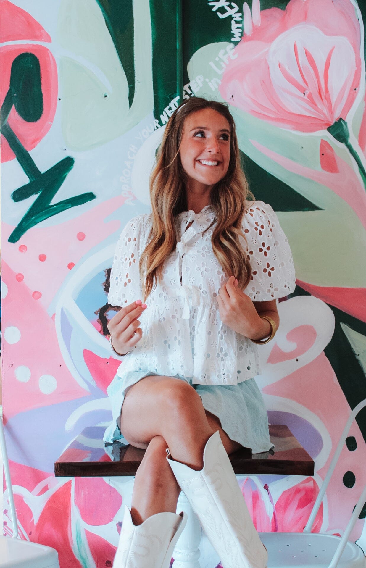 Karlie Solid Gauze Linen Skort Bottoms