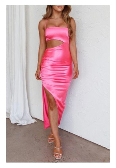 No Nights In Midi Dress Dresses