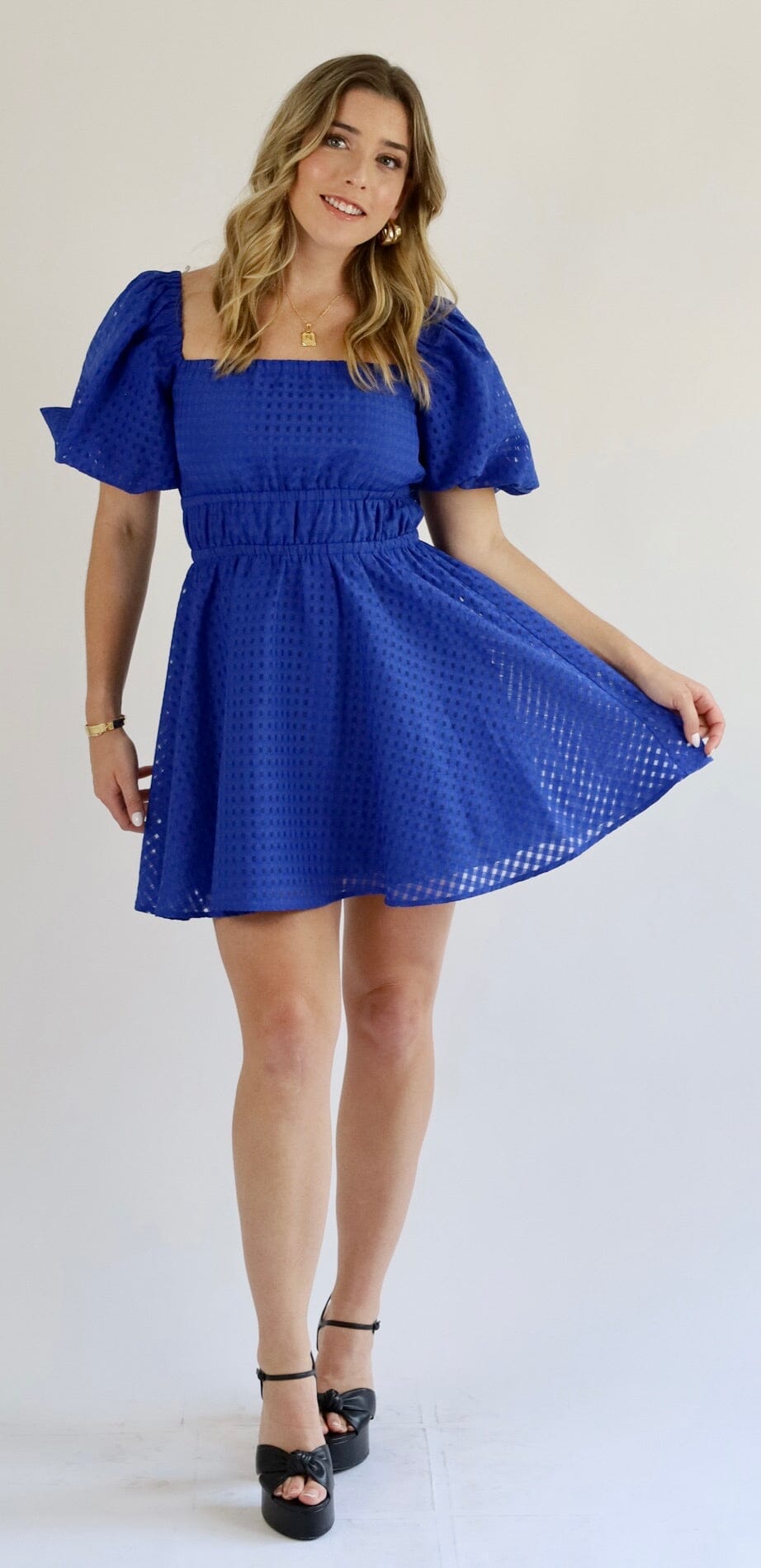 Pretty In Sapphire Dress – My-Kim Collection